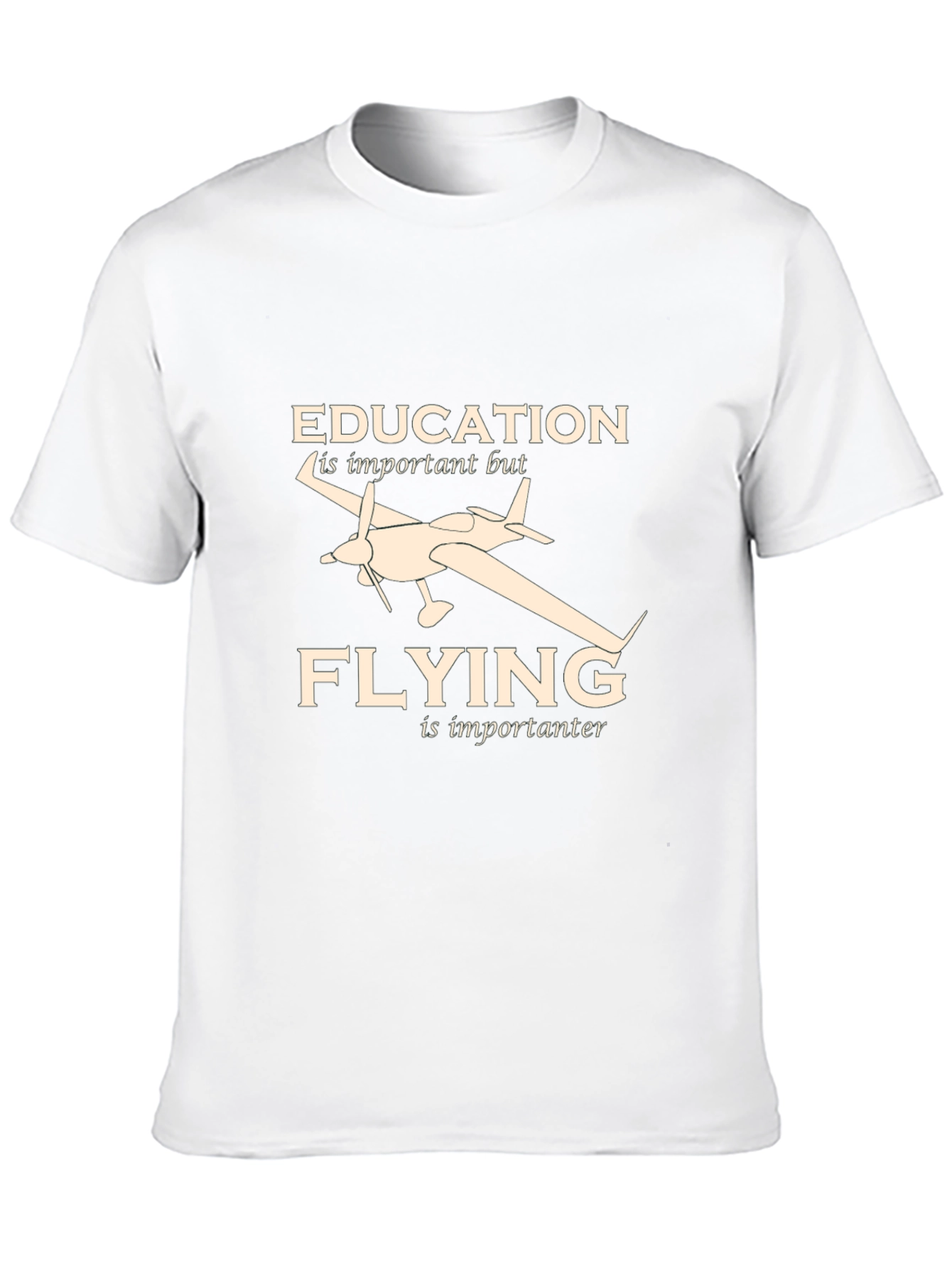 Education Flying T-Shirt: Pilot Gift