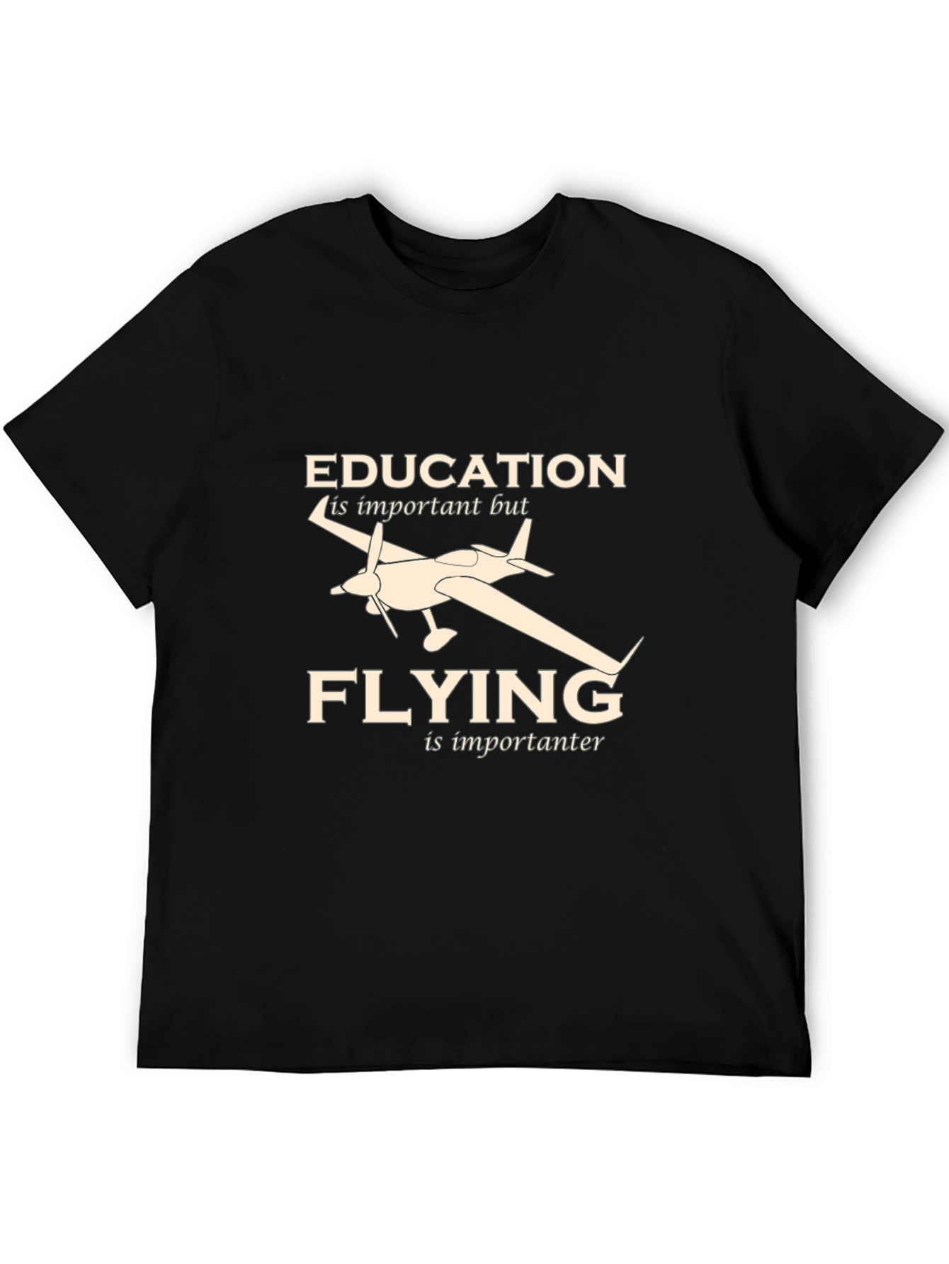 Education Flying T-Shirt: Pilot Gift