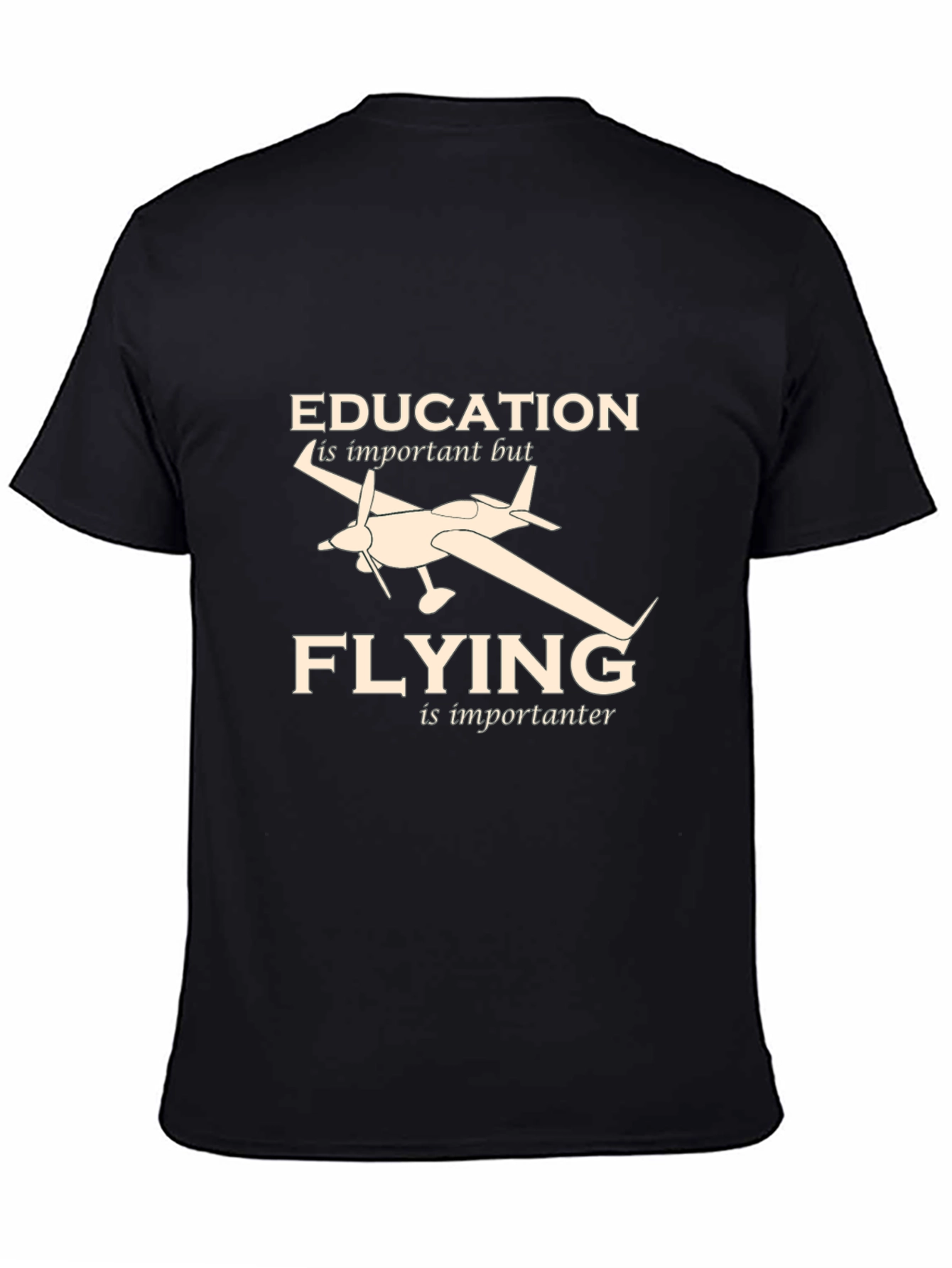 Education Flying T-Shirt: Pilot Gift