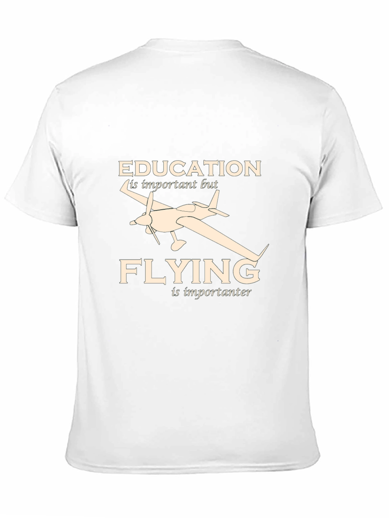 Education Flying T-Shirt: Pilot Gift