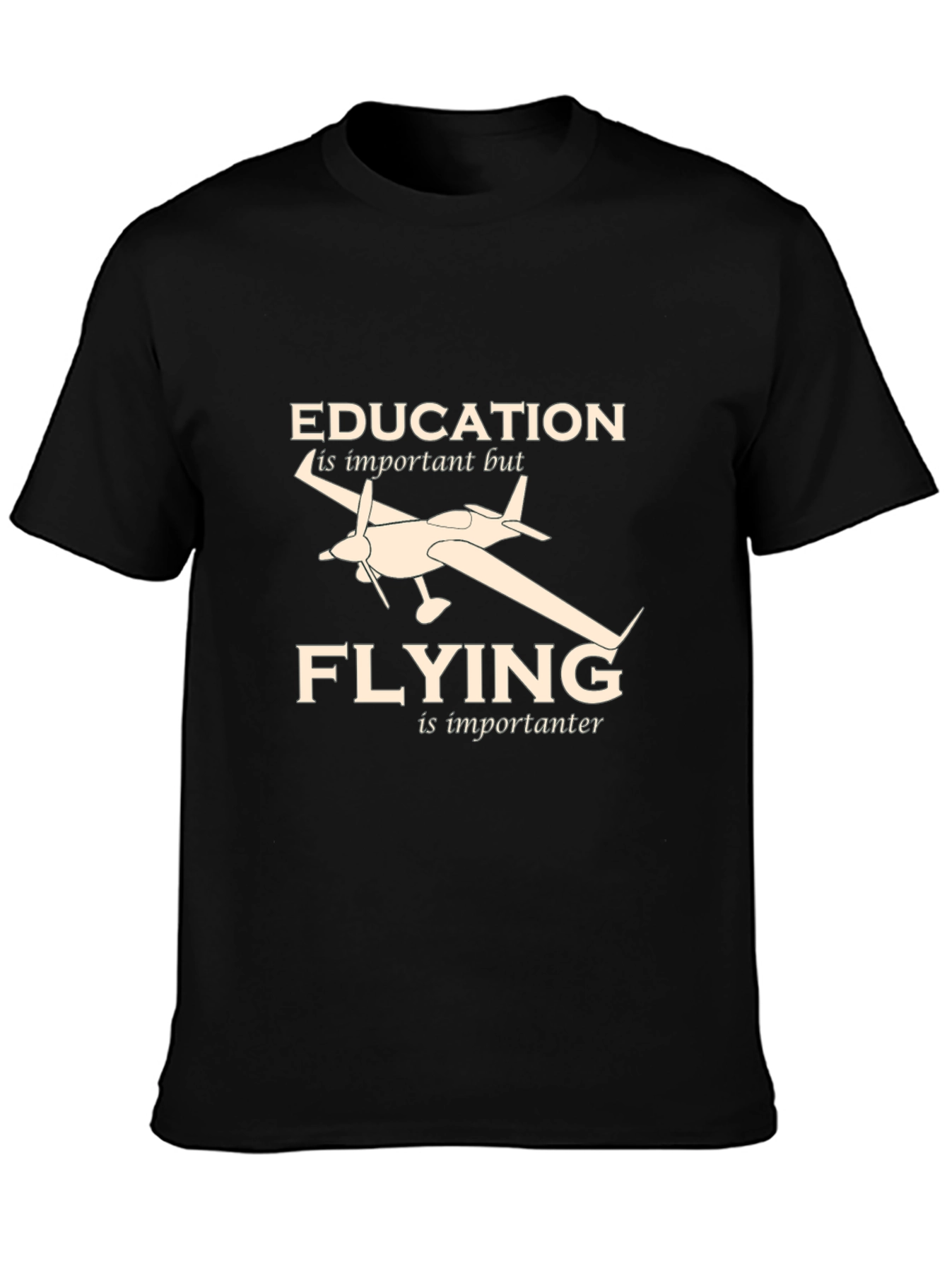 Education Flying T-Shirt: Pilot Gift