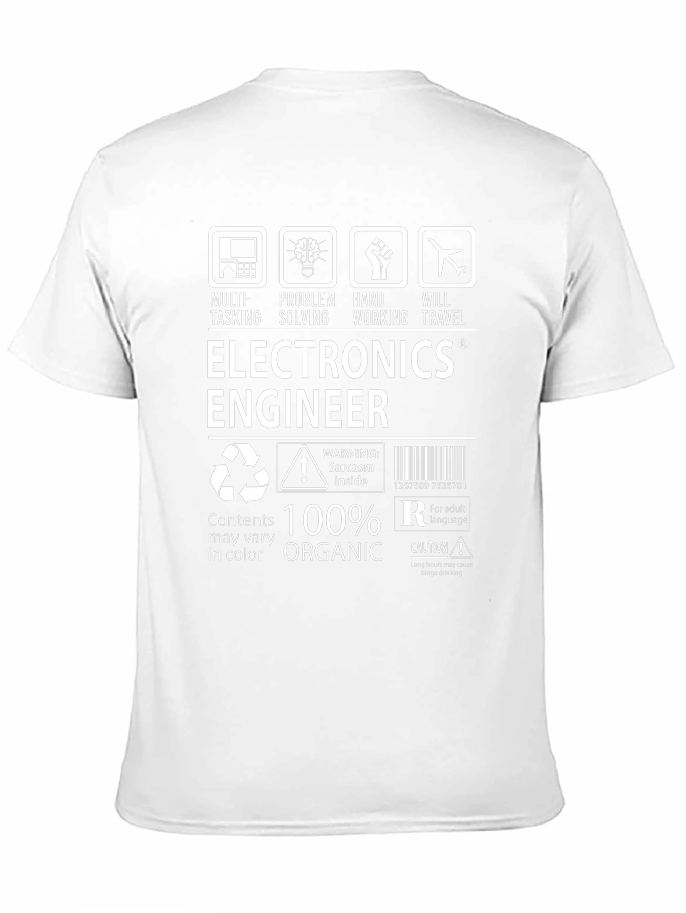 Electronics Engineer 100% Organic T-Shirt