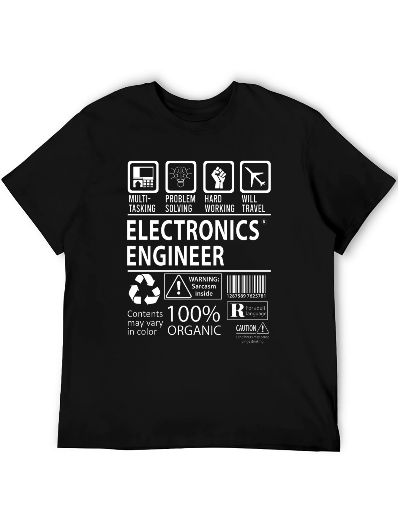 Electronics Engineer 100% Organic T-Shirt