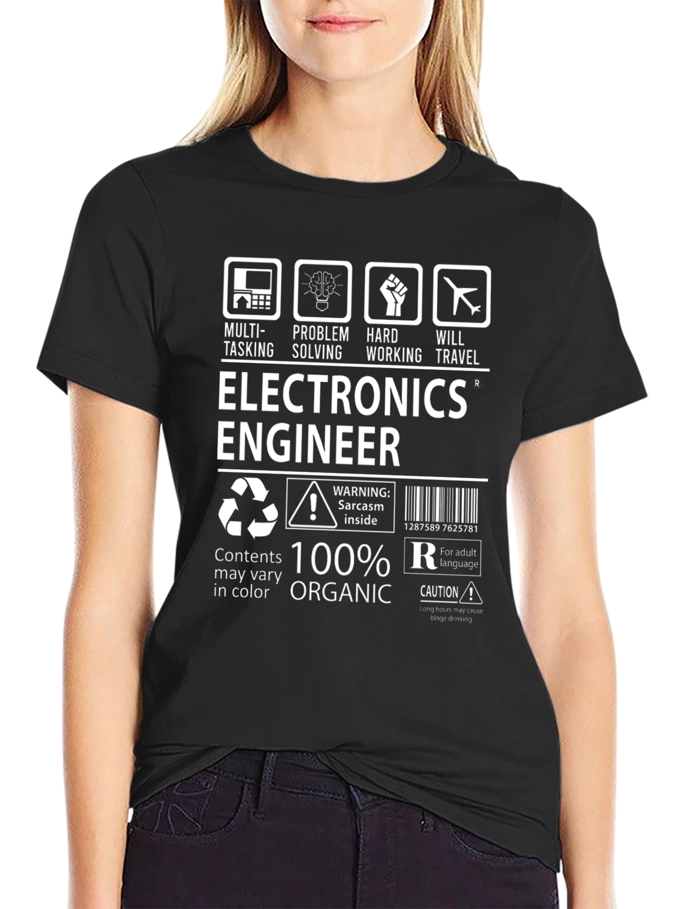 Electronics Engineer 100% Organic T-Shirt