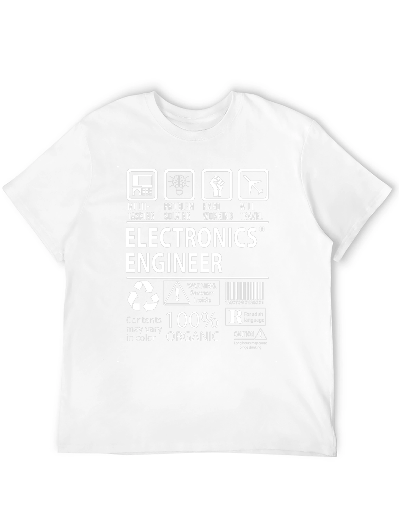 Electronics Engineer 100% Organic T-Shirt