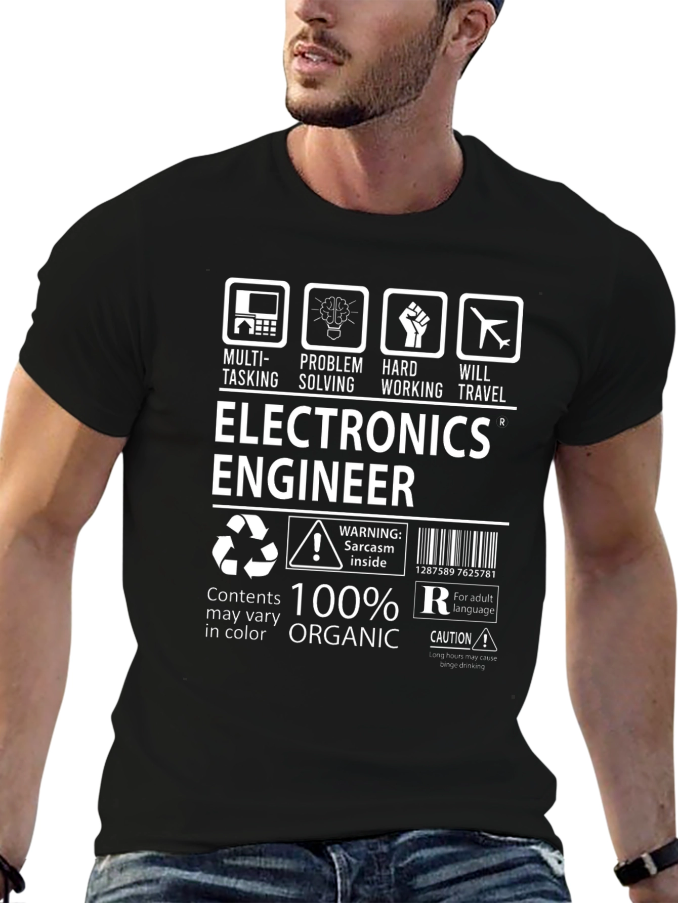 Electronics Engineer 100% Organic T-Shirt