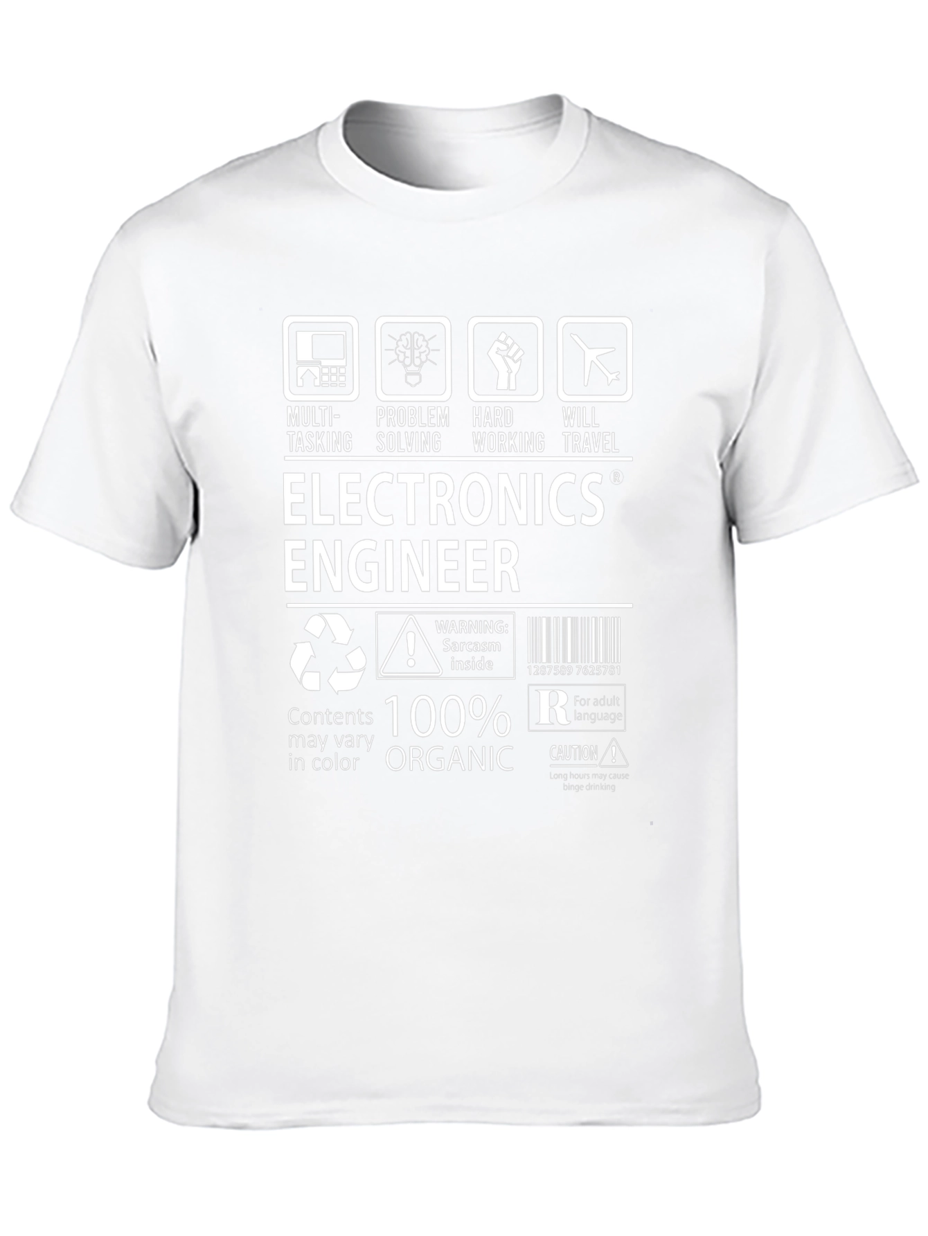 Electronics Engineer 100% Organic T-Shirt