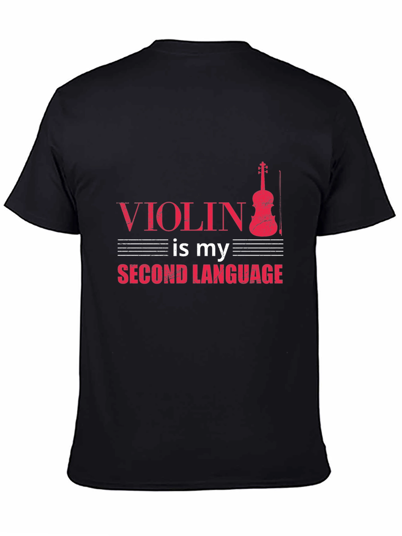Violin is My Second Language Tee