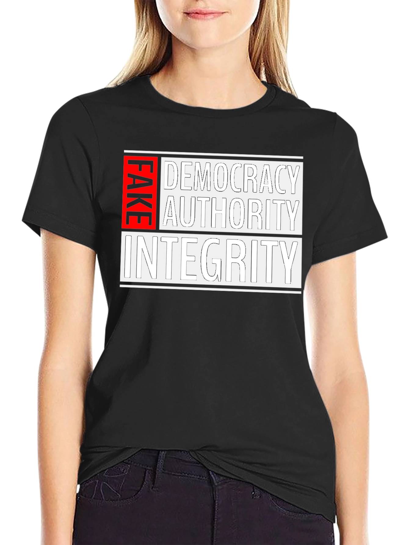 Fake Democracy Tee