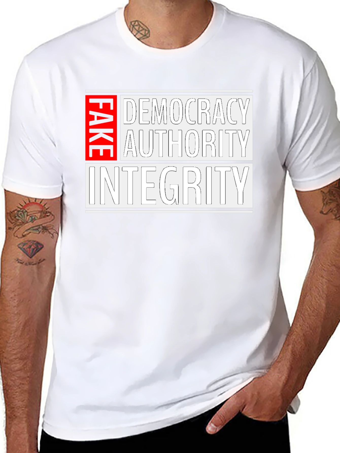 Fake Democracy Tee