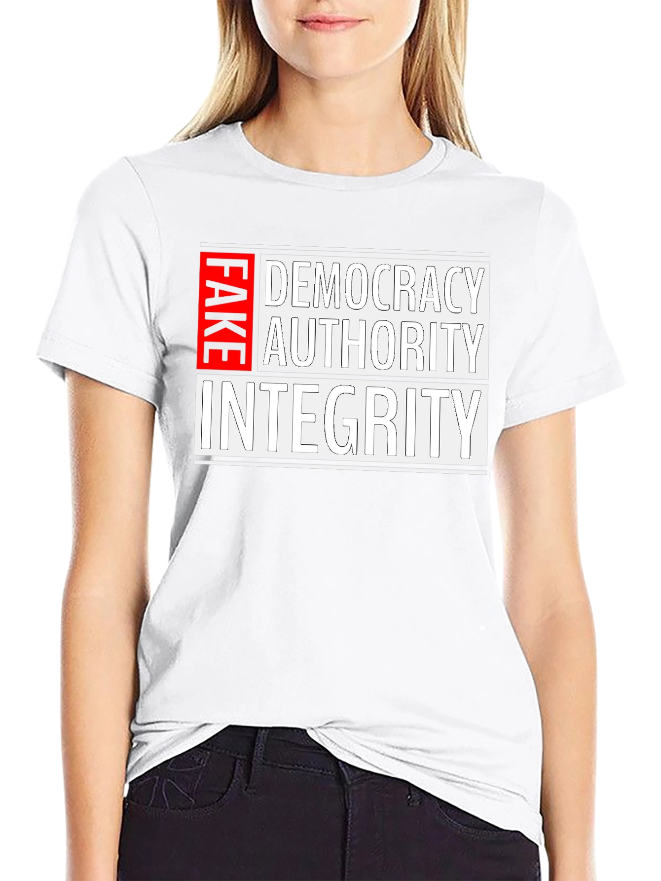Fake Democracy Tee