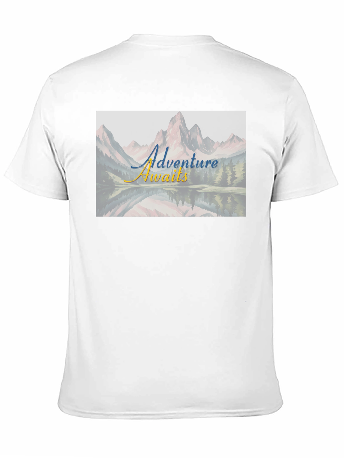 Adventure Awaits Black Graphic Tee