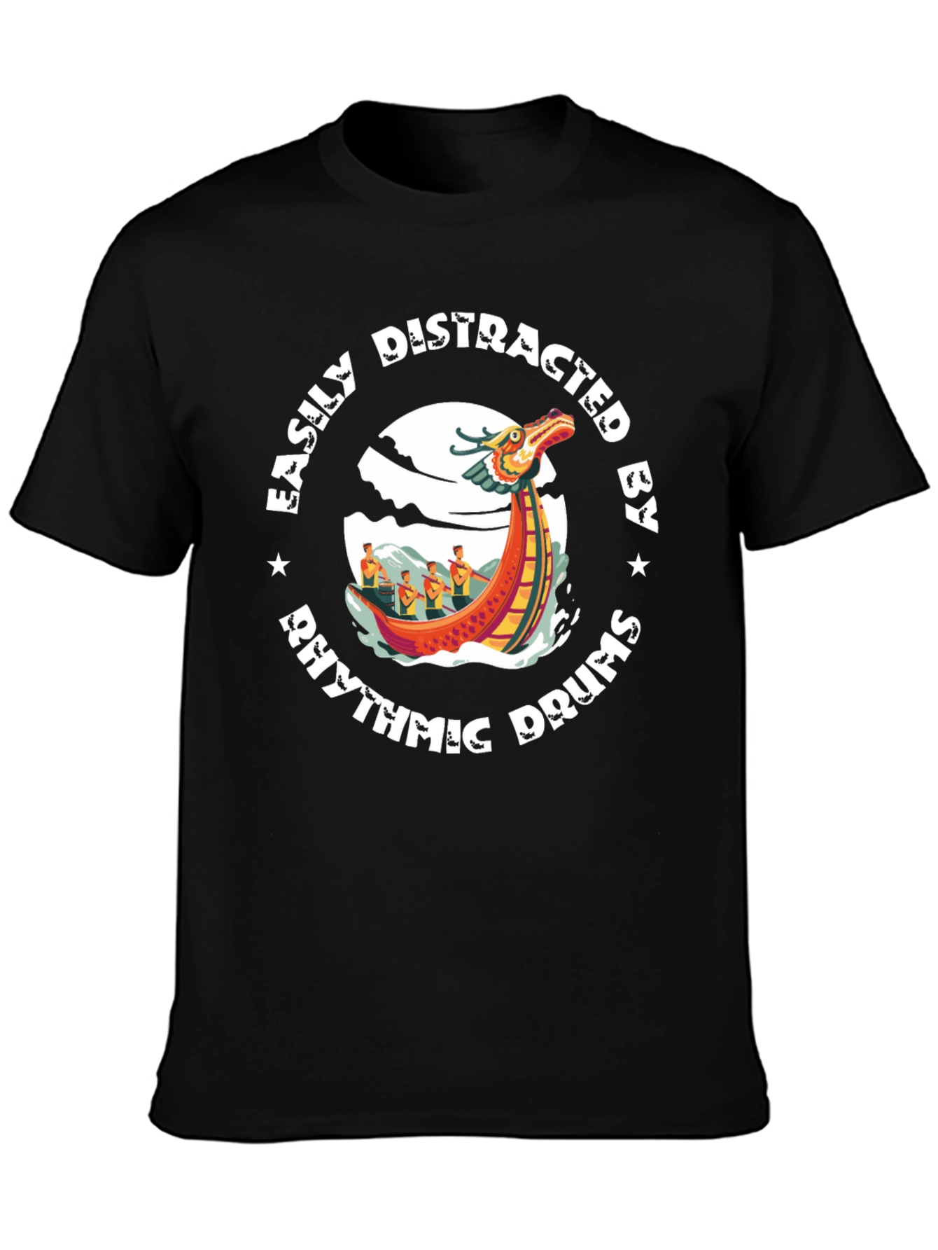 Dragon Boat Rhythmic Drums Graphic Tee