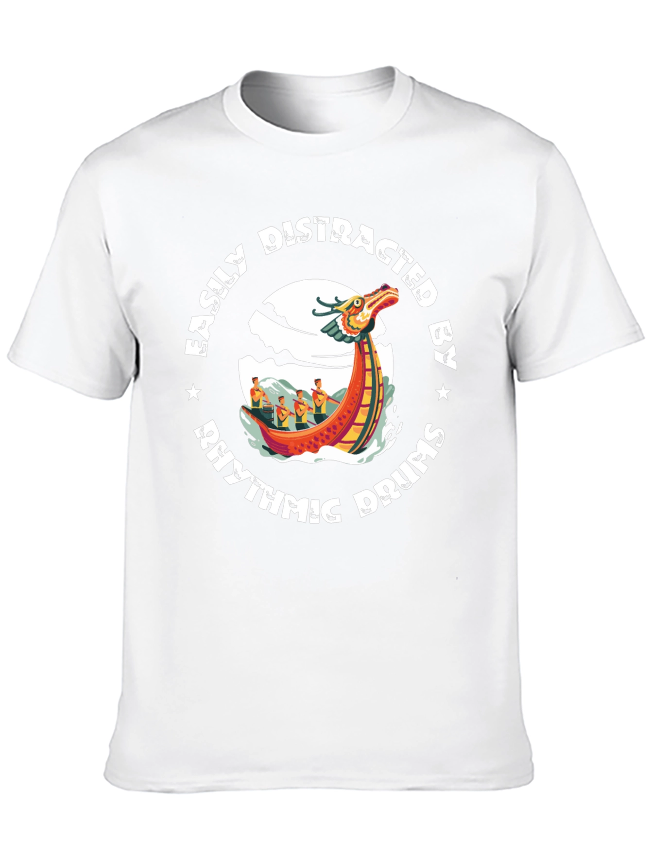 Dragon Boat Rhythmic Drums Graphic Tee