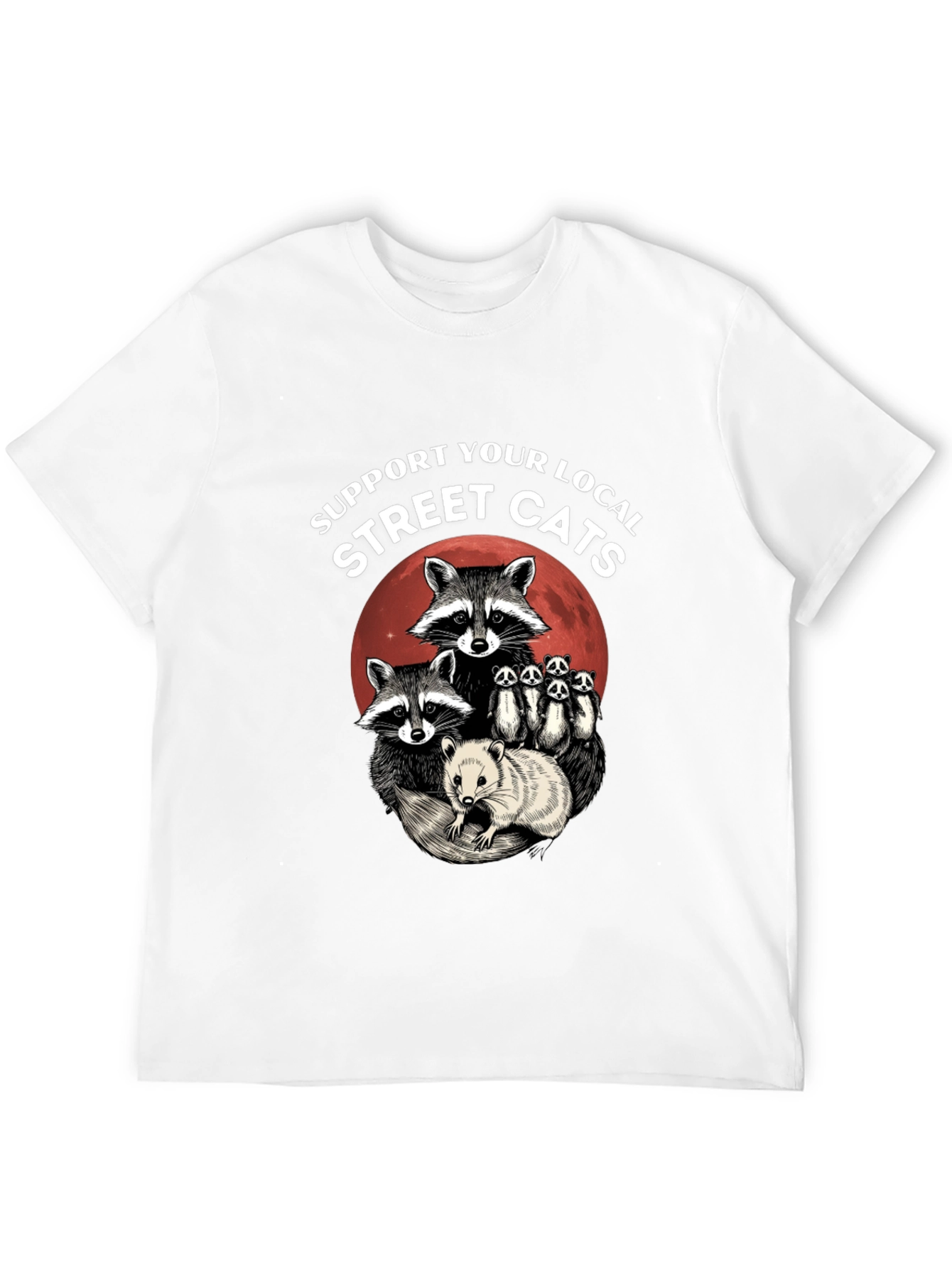 Support Your Local Street Cats T-Shirt