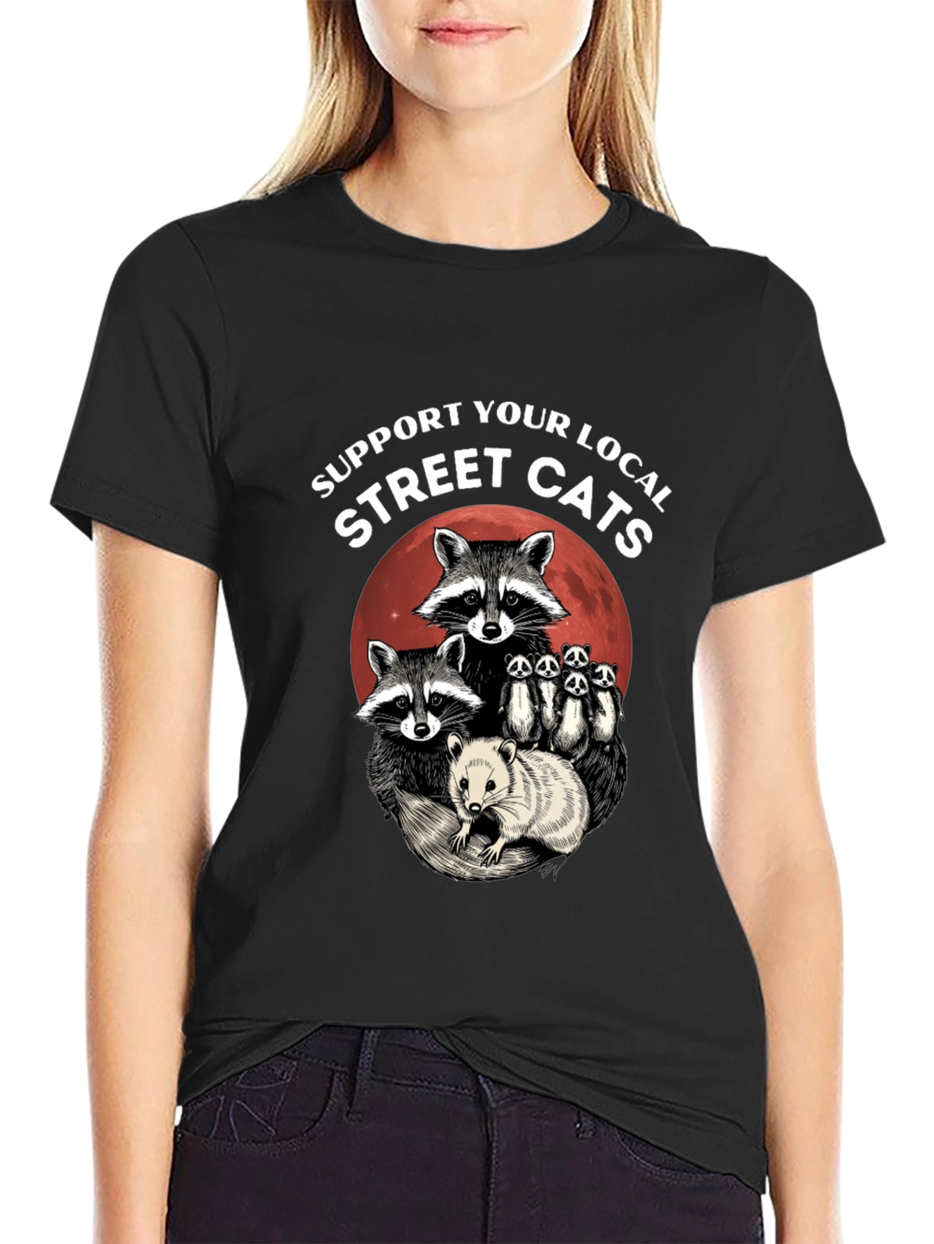 Support Your Local Street Cats T-Shirt
