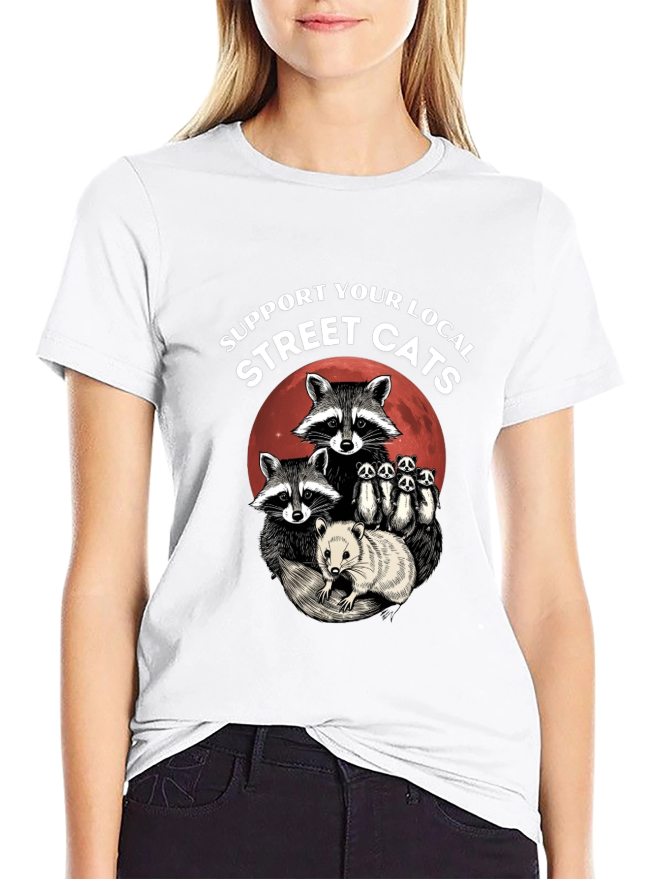 Support Your Local Street Cats T-Shirt
