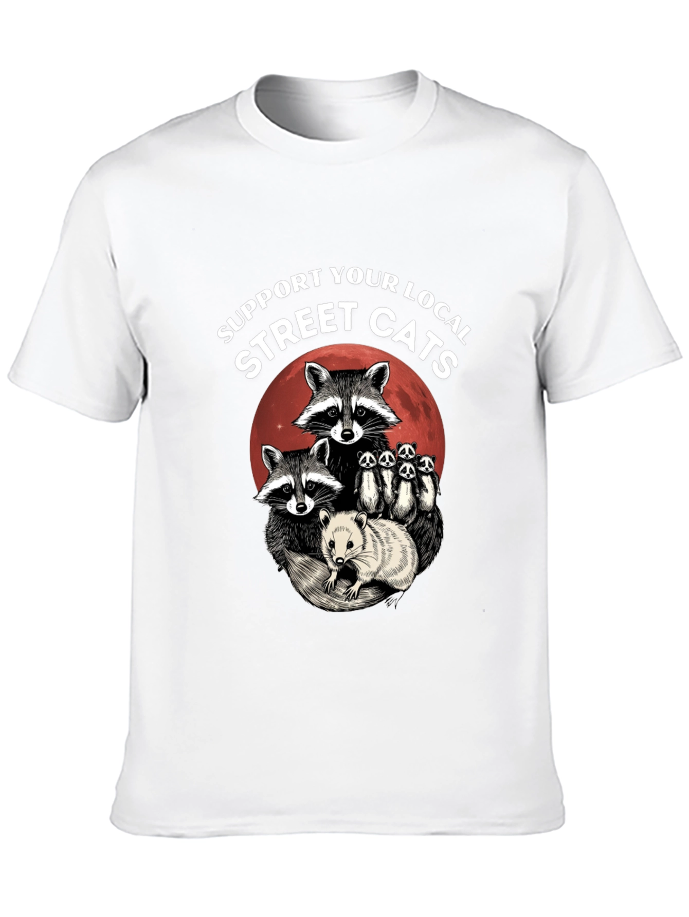 Support Your Local Street Cats T-Shirt