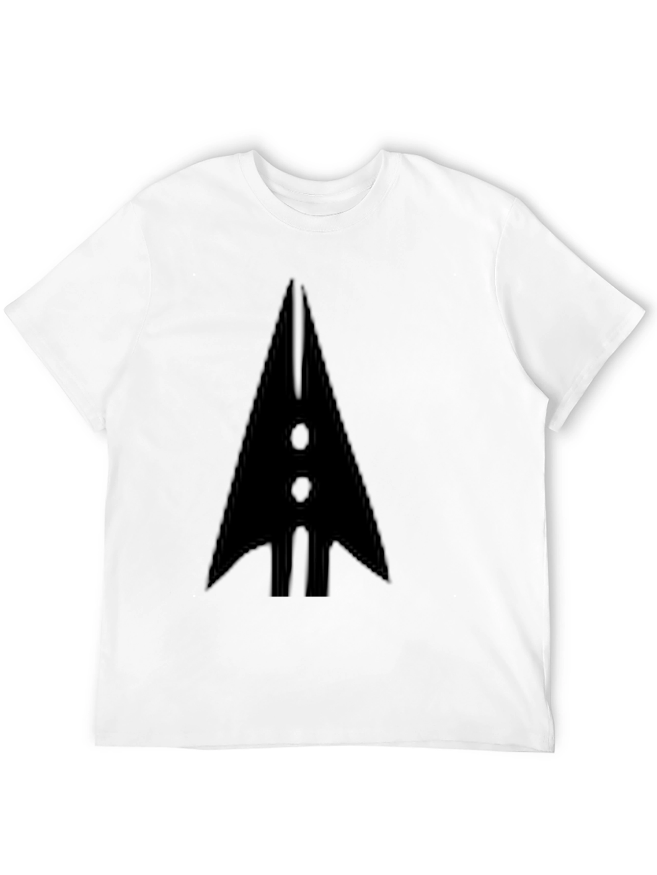 Bold Arrow Graphic Tee - Classic Black