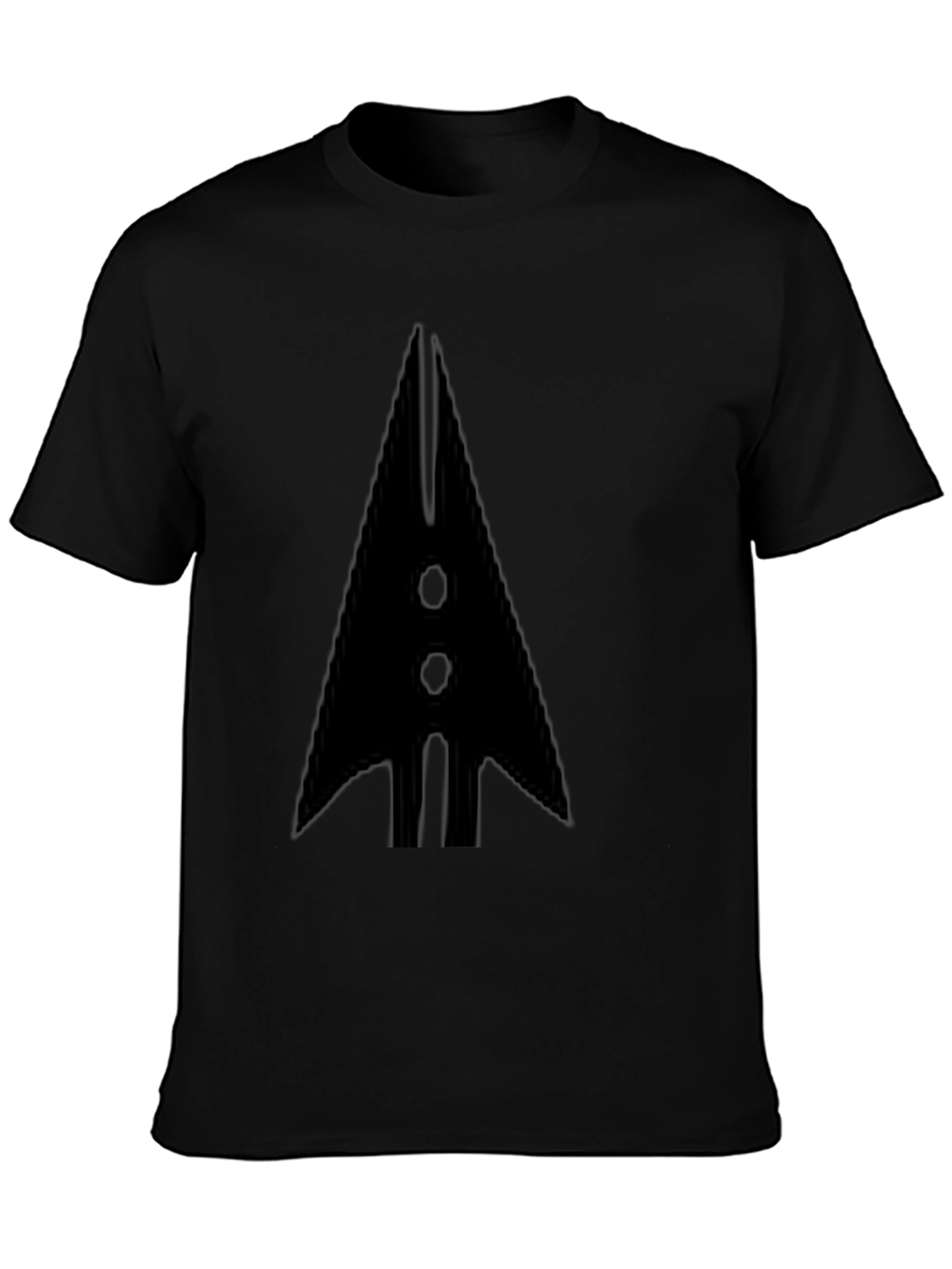 Bold Arrow Graphic Tee - Classic Black