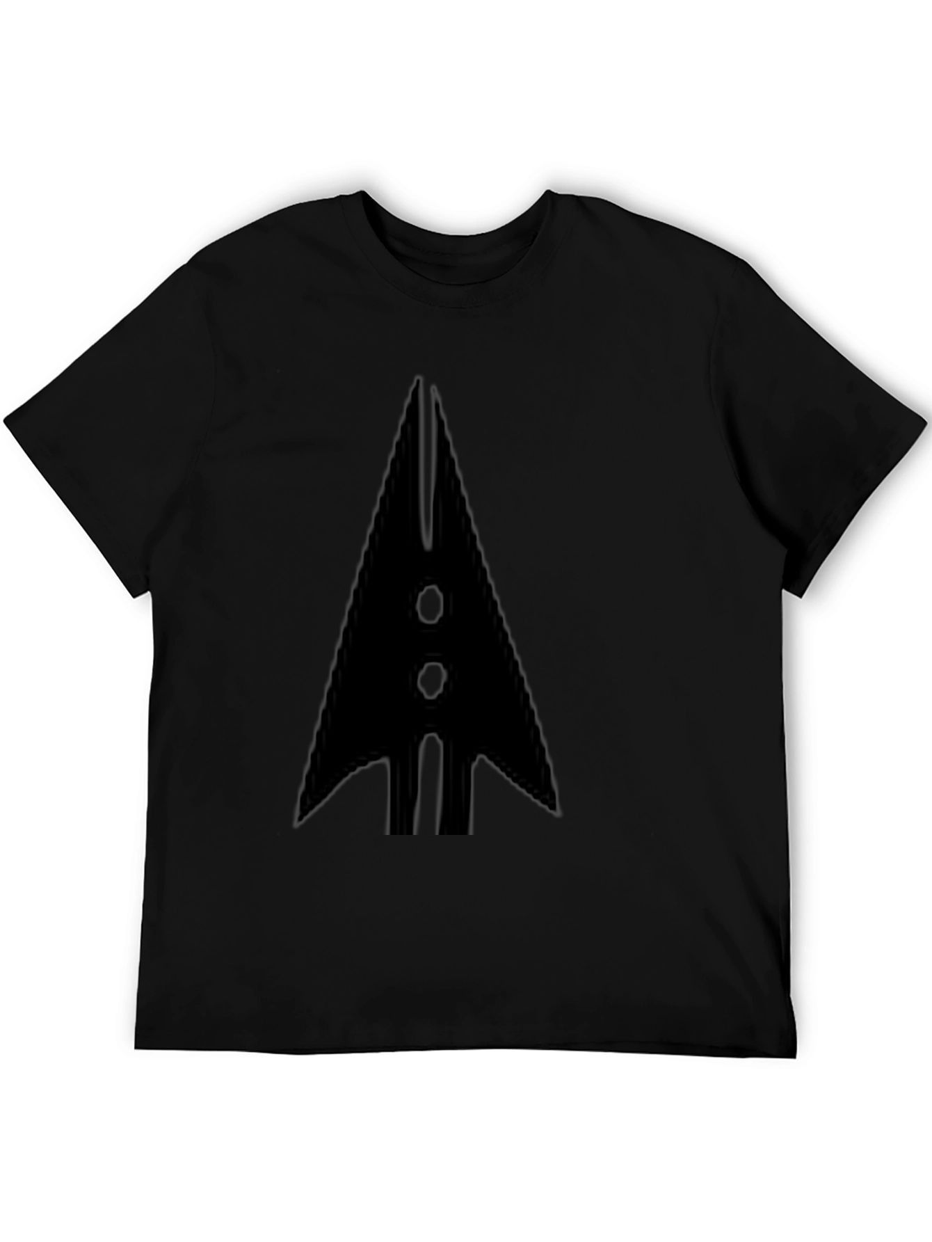 Bold Arrow Graphic Tee - Classic Black