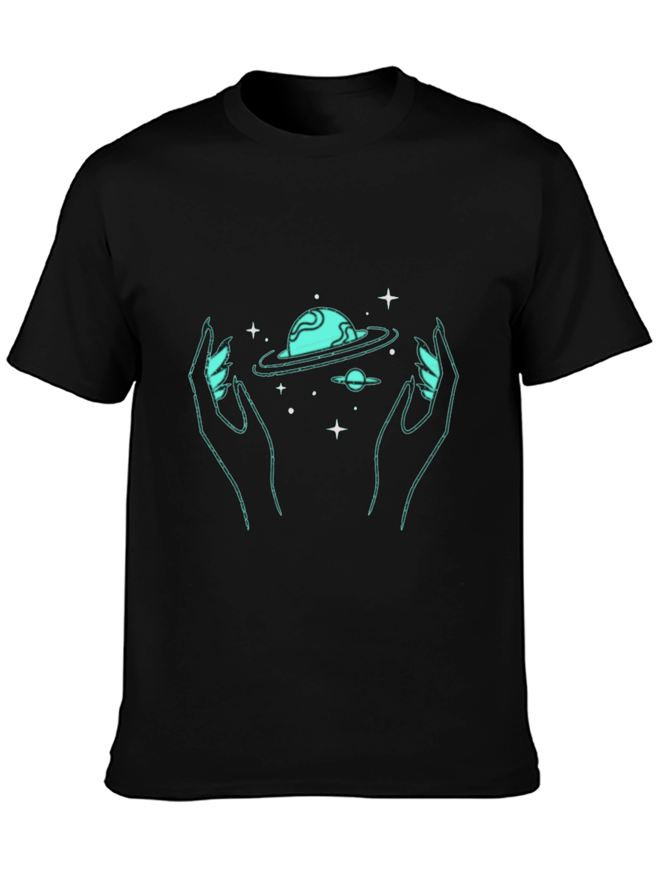 Cosmic Hands Graphic T-Shirt