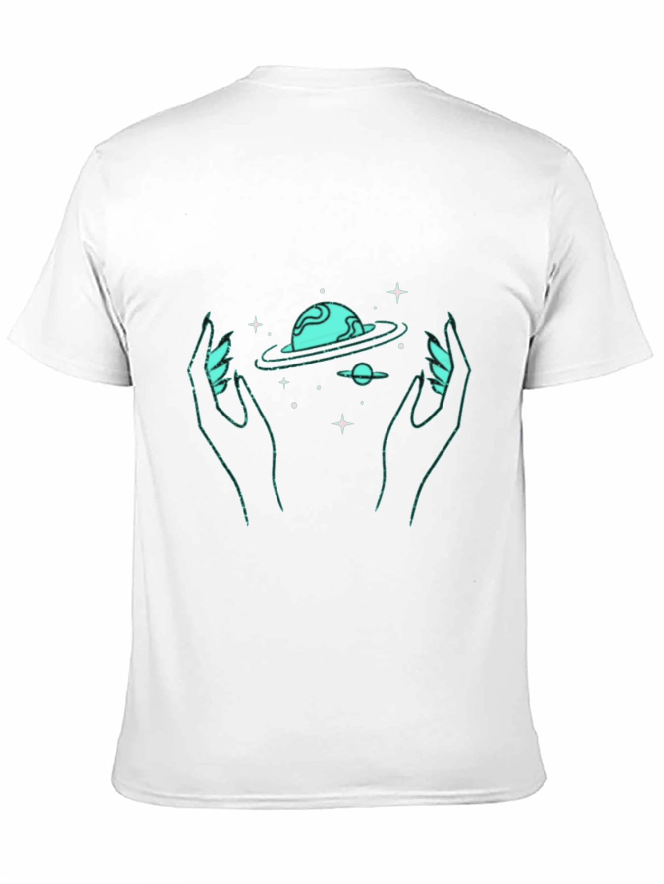 Cosmic Hands Graphic T-Shirt