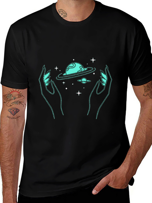 Cosmic Hands Graphic T-Shirt