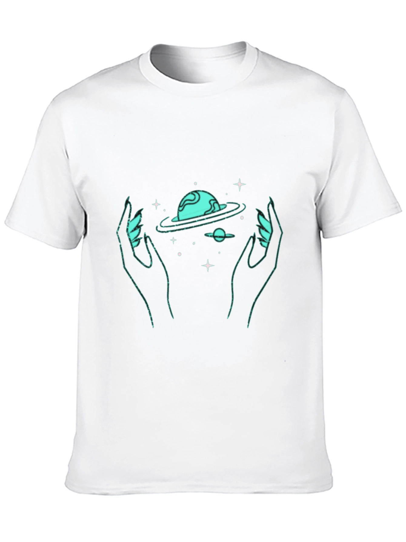Cosmic Hands Graphic T-Shirt