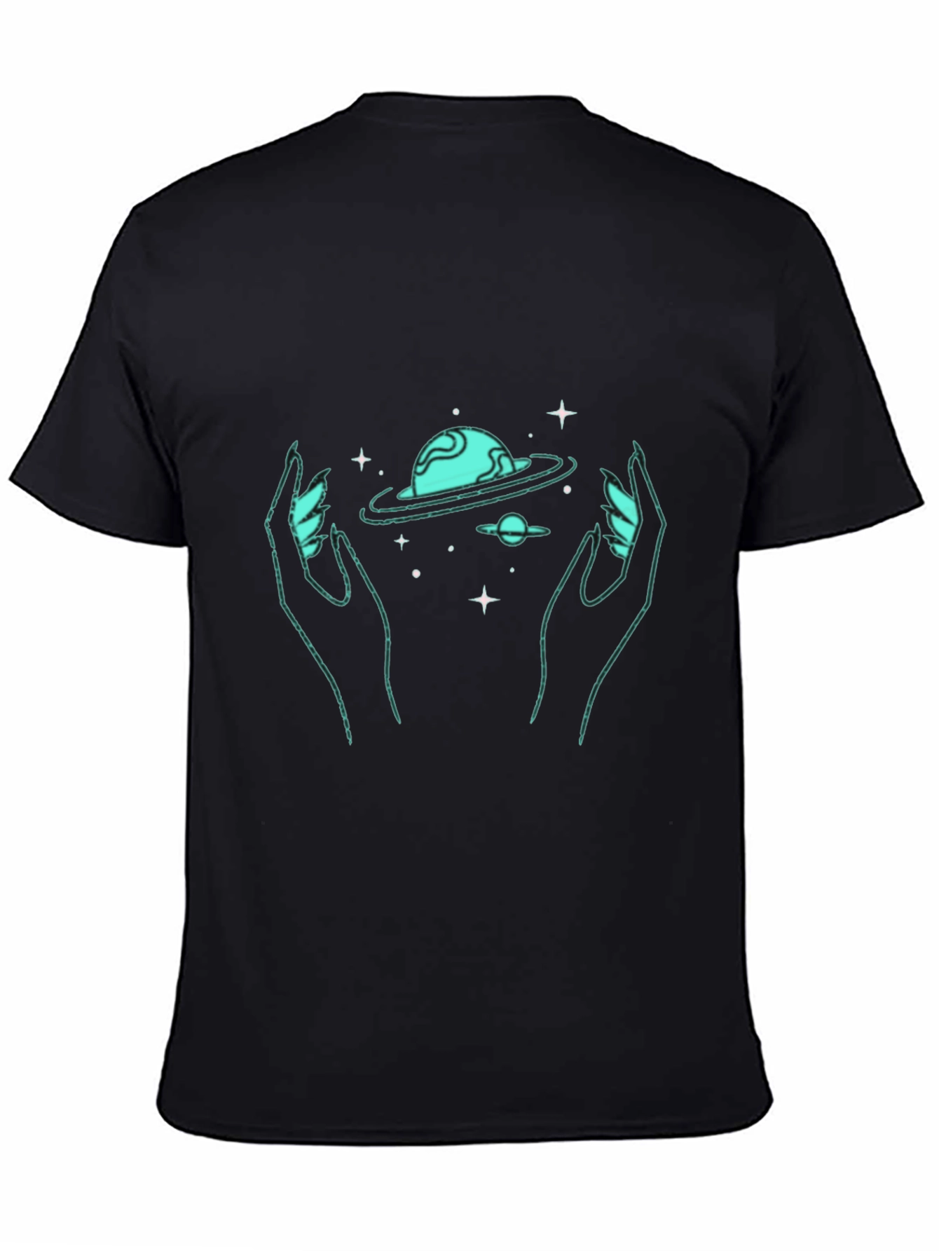Cosmic Hands Graphic T-Shirt
