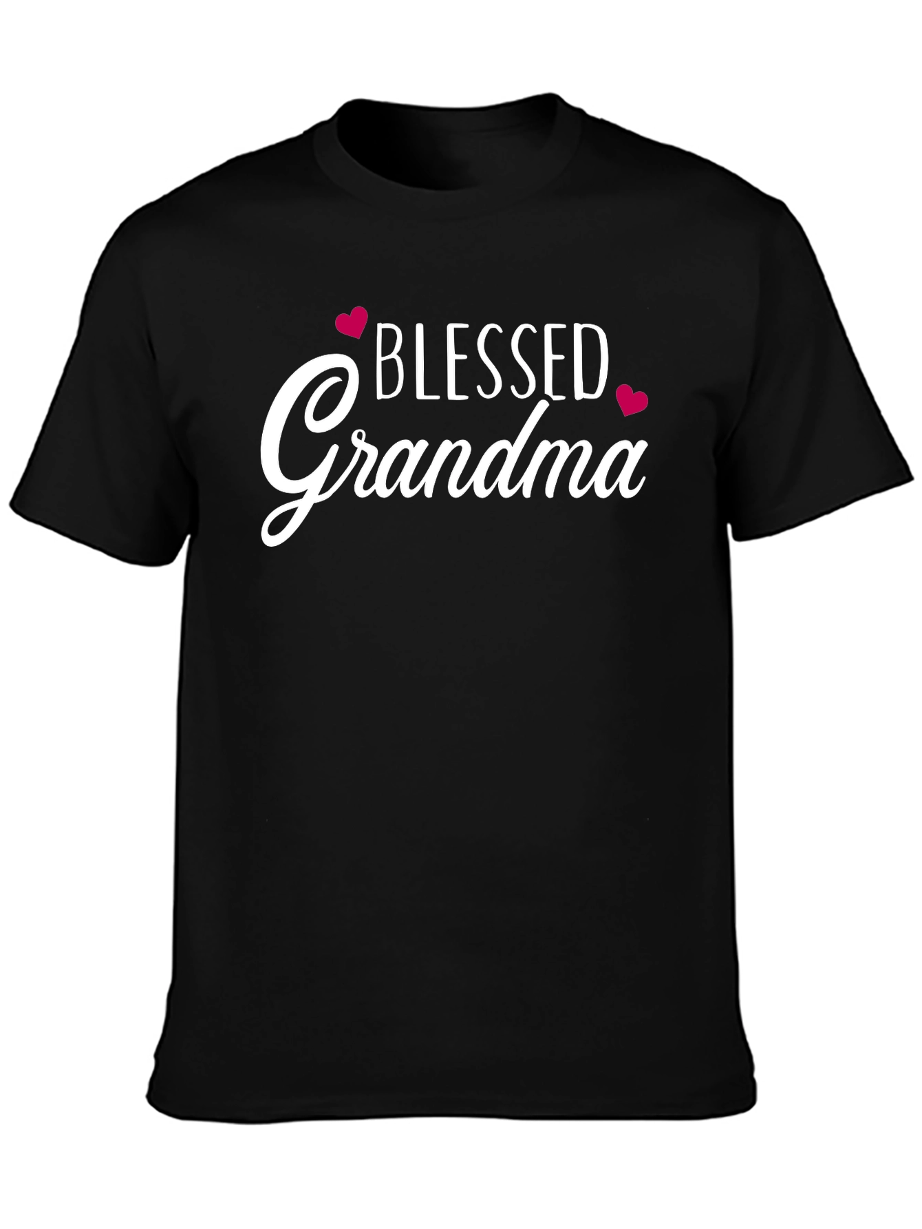 Blessed Grandma T-Shirt - Heart Graphic Tee