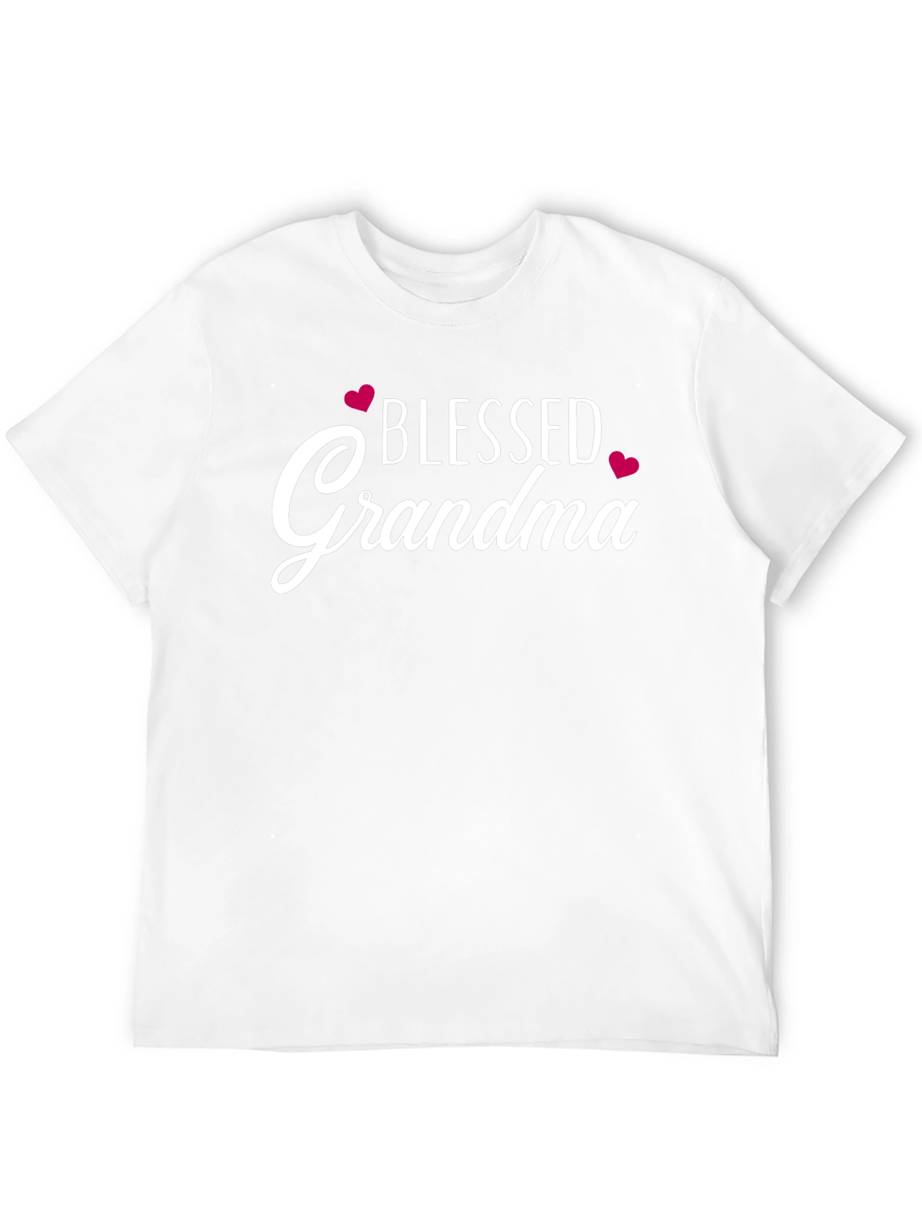 Blessed Grandma T-Shirt - Heart Graphic Tee