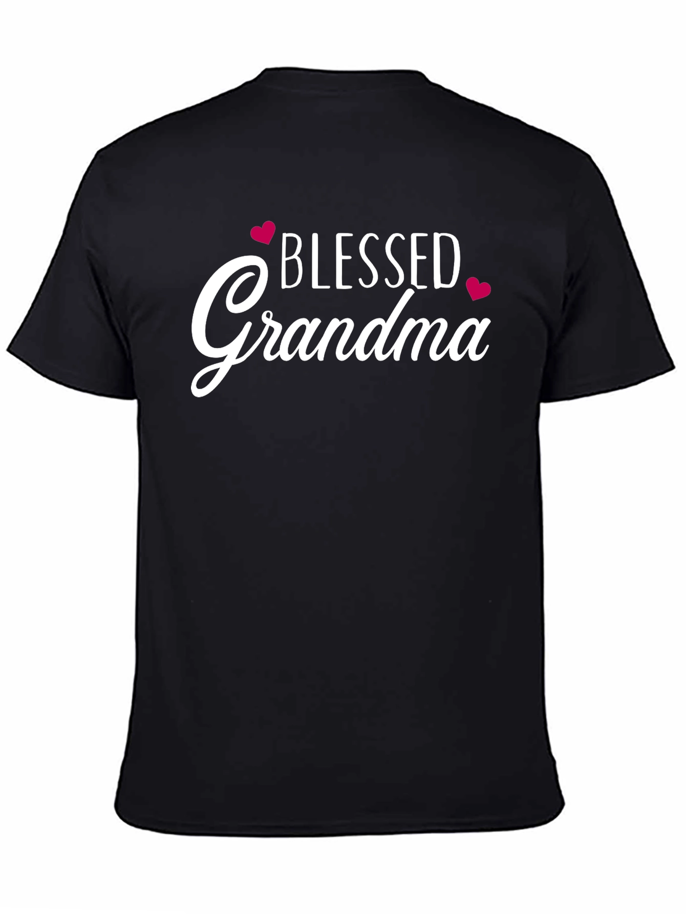 Blessed Grandma T-Shirt - Heart Graphic Tee