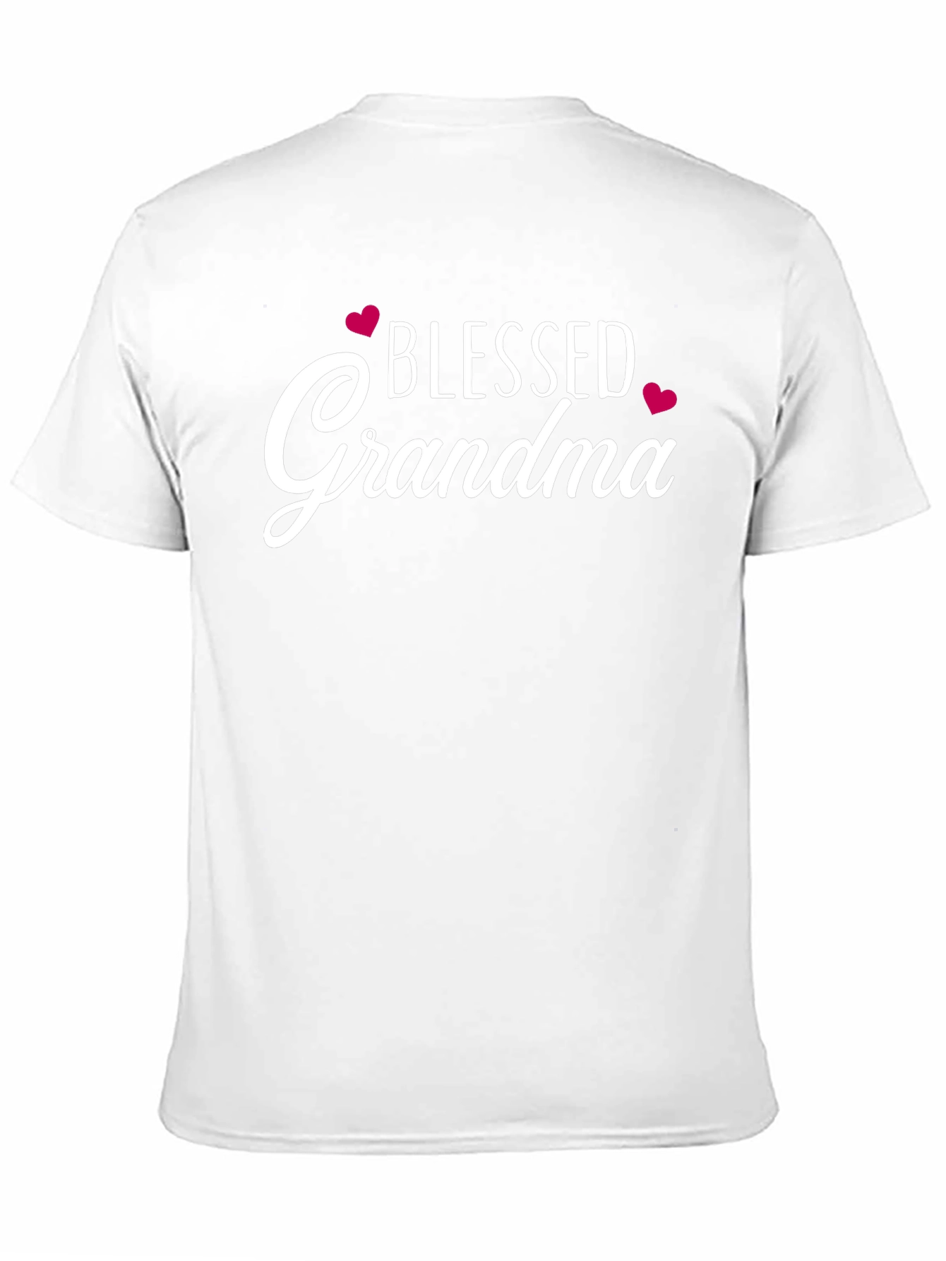 Blessed Grandma T-Shirt - Heart Graphic Tee