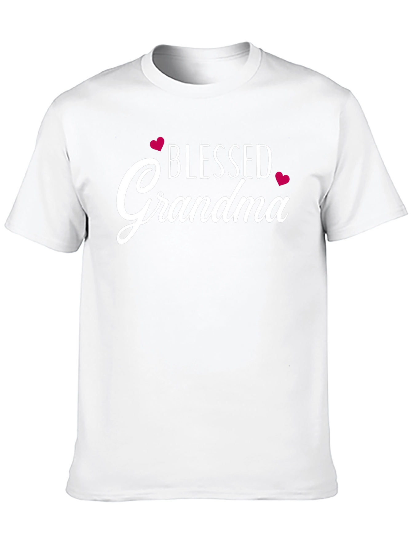 Blessed Grandma T-Shirt - Heart Graphic Tee