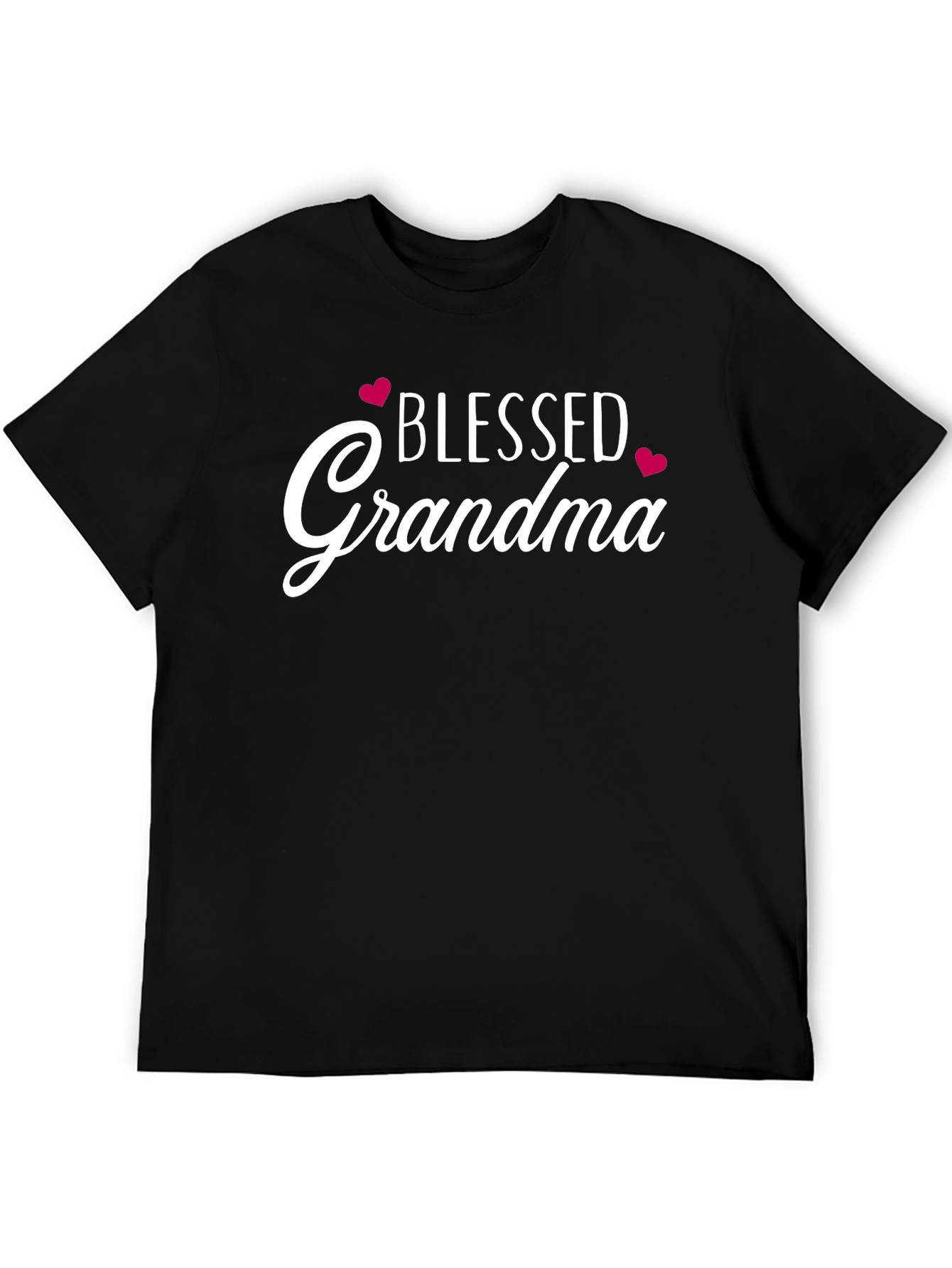 Blessed Grandma T-Shirt - Heart Graphic Tee