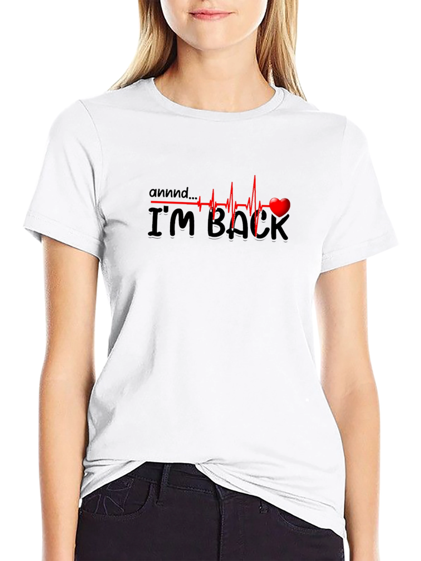 Im Back Heartbeat T-Shirt