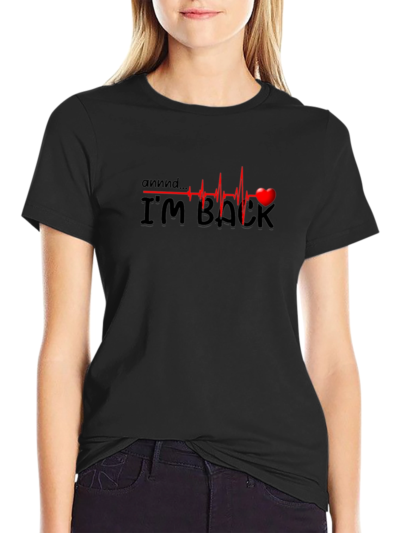 Im Back Heartbeat T-Shirt