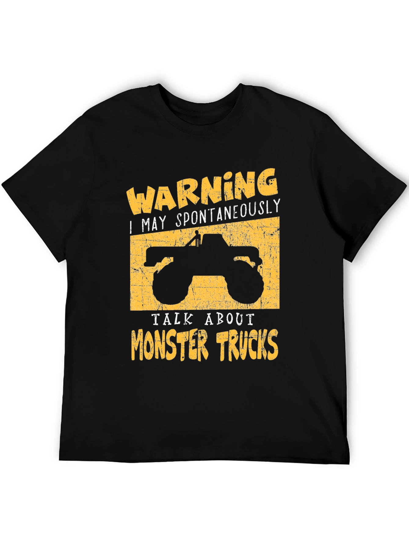 Warning: Monster Trucks T-Shirt