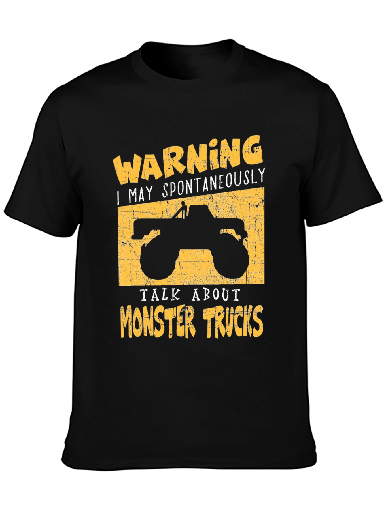 Warning: Monster Trucks T-Shirt