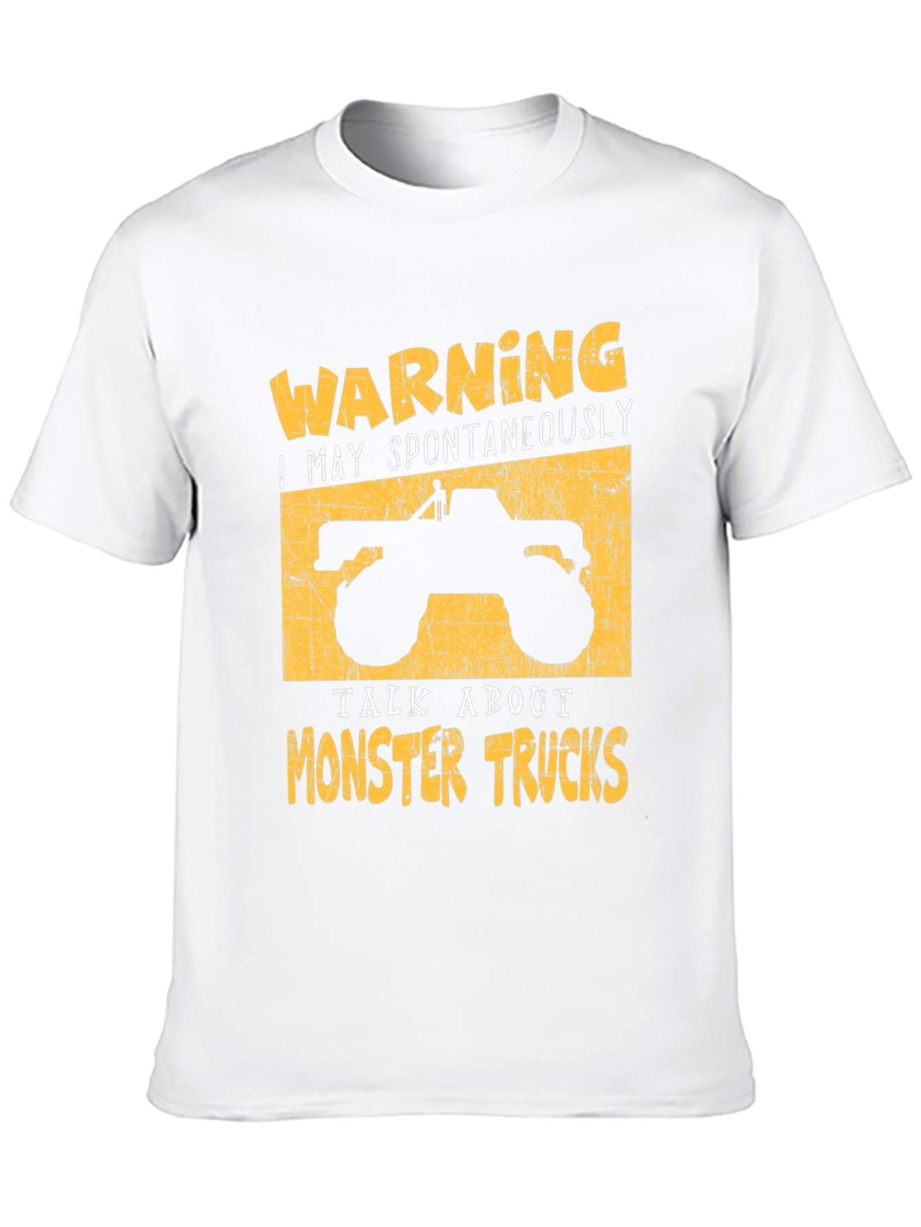 Warning: Monster Trucks T-Shirt