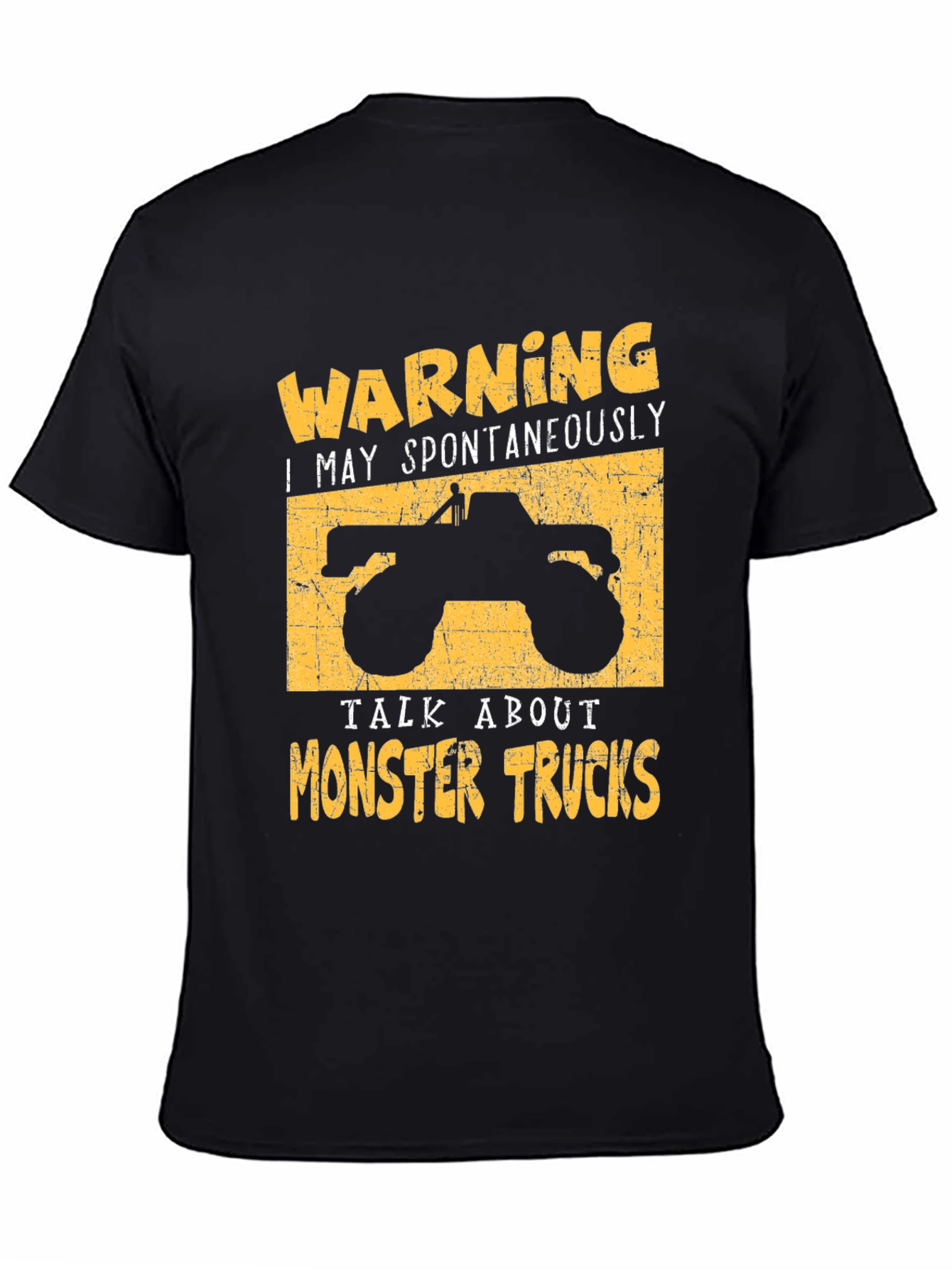Warning: Monster Trucks T-Shirt