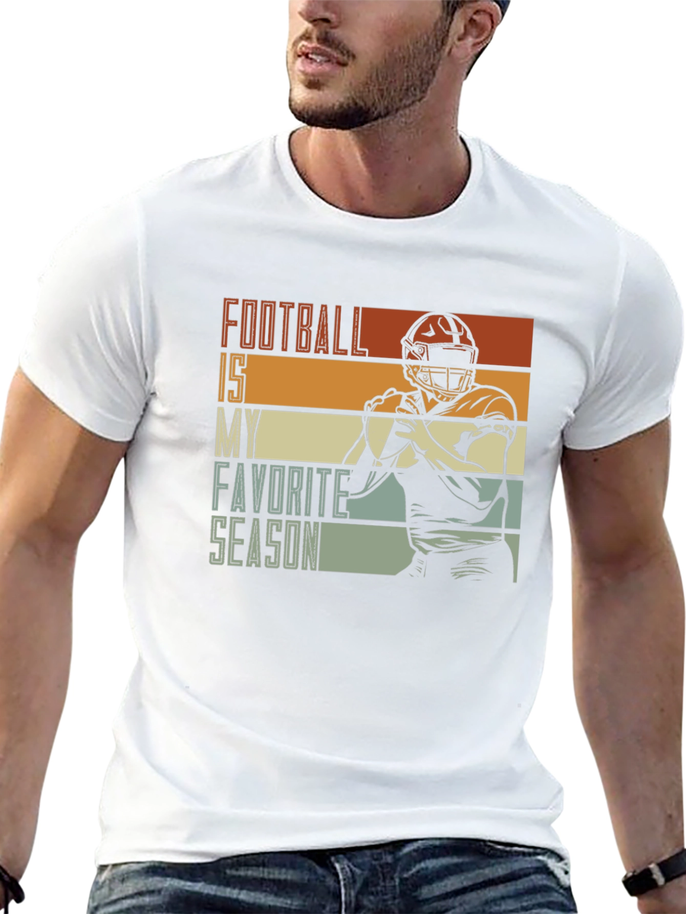 Football Is My Favorite Season Graphic T-Shirt