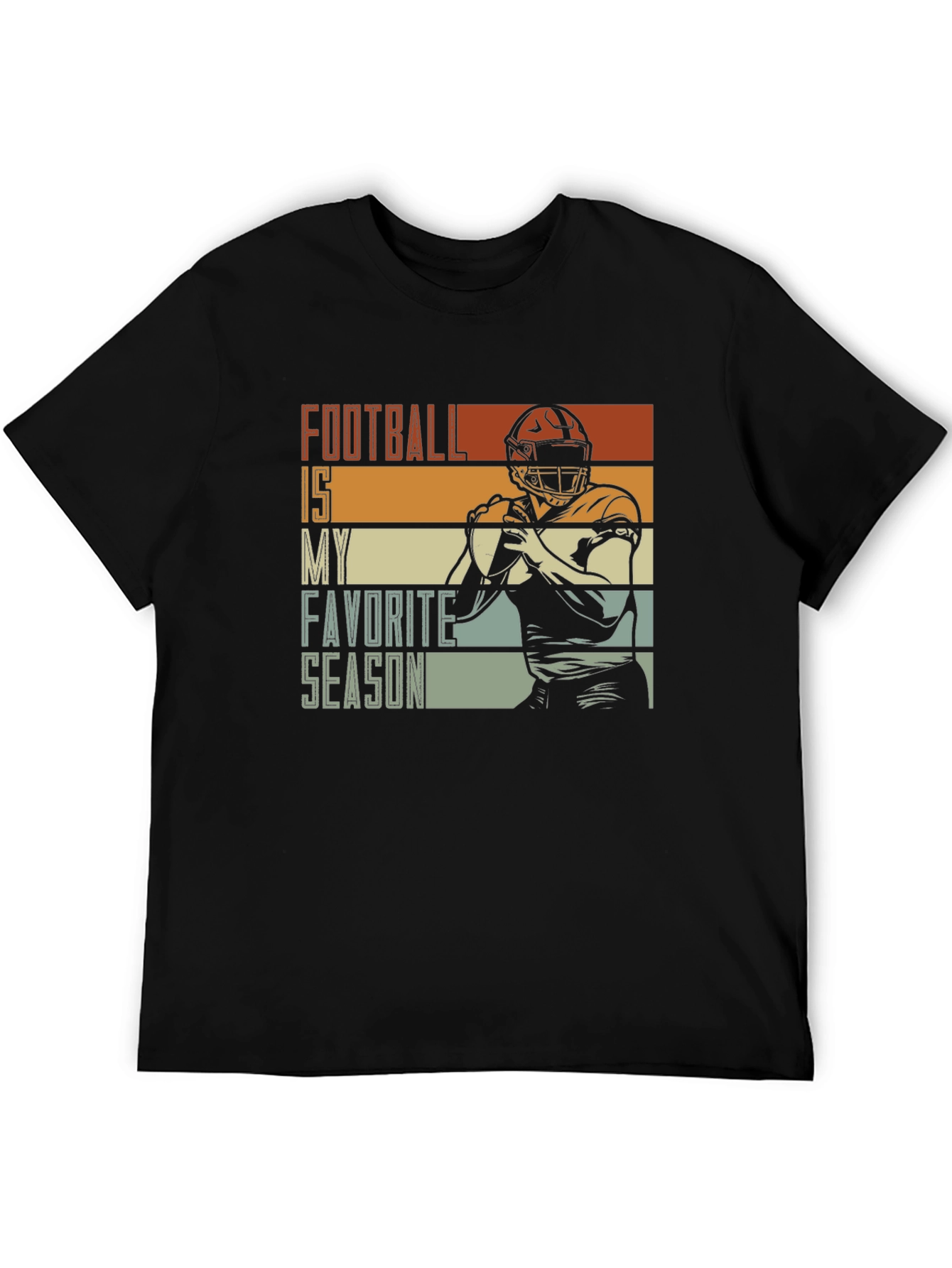 Football Is My Favorite Season Graphic T-Shirt