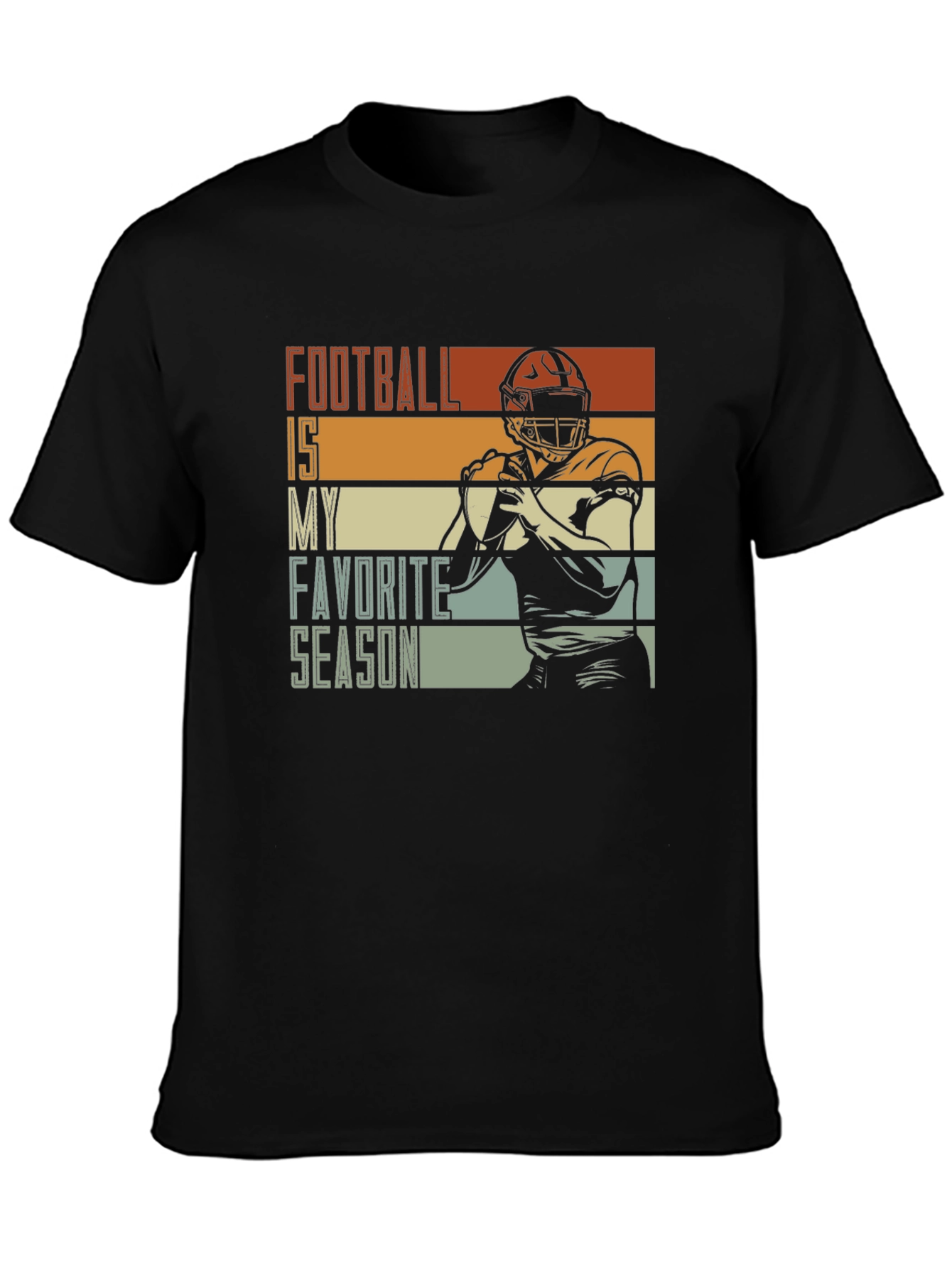 Football Is My Favorite Season Graphic T-Shirt