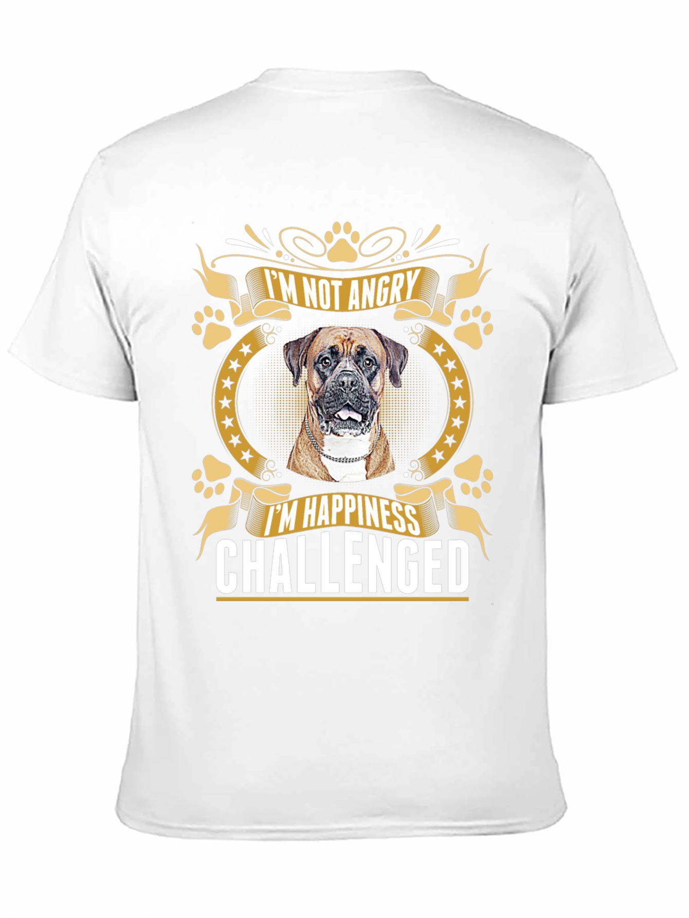 Im Not Angry Dog T-Shirt