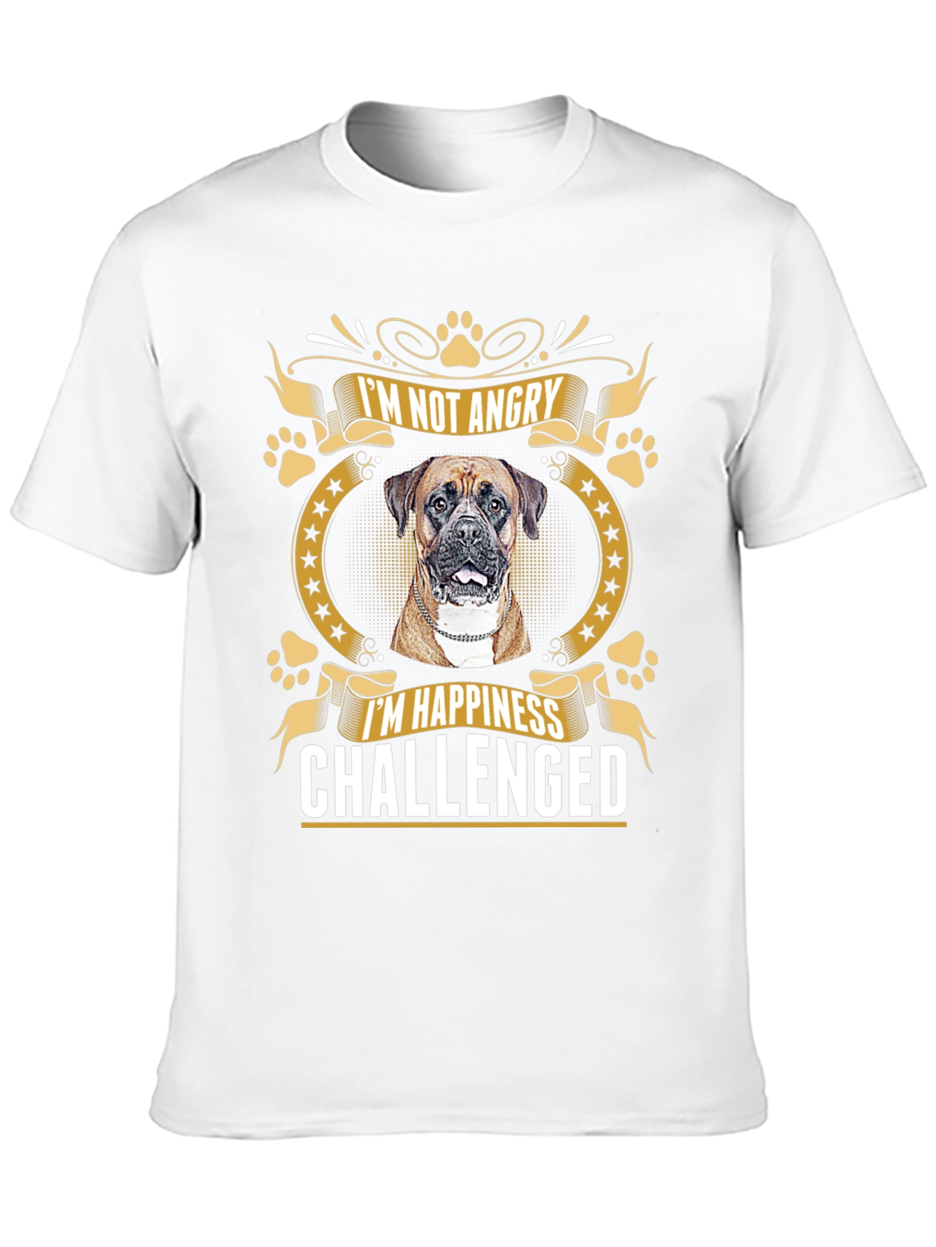 Im Not Angry Dog T-Shirt