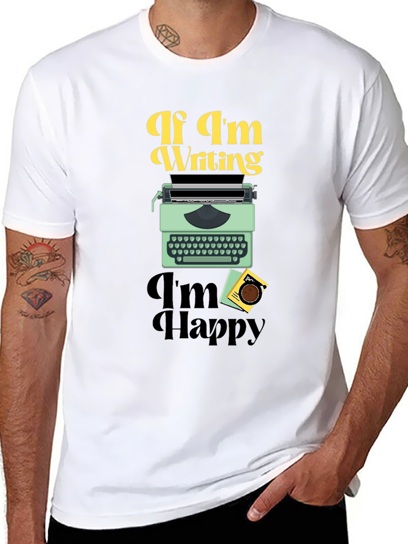 Writers Happy Place T-Shirt