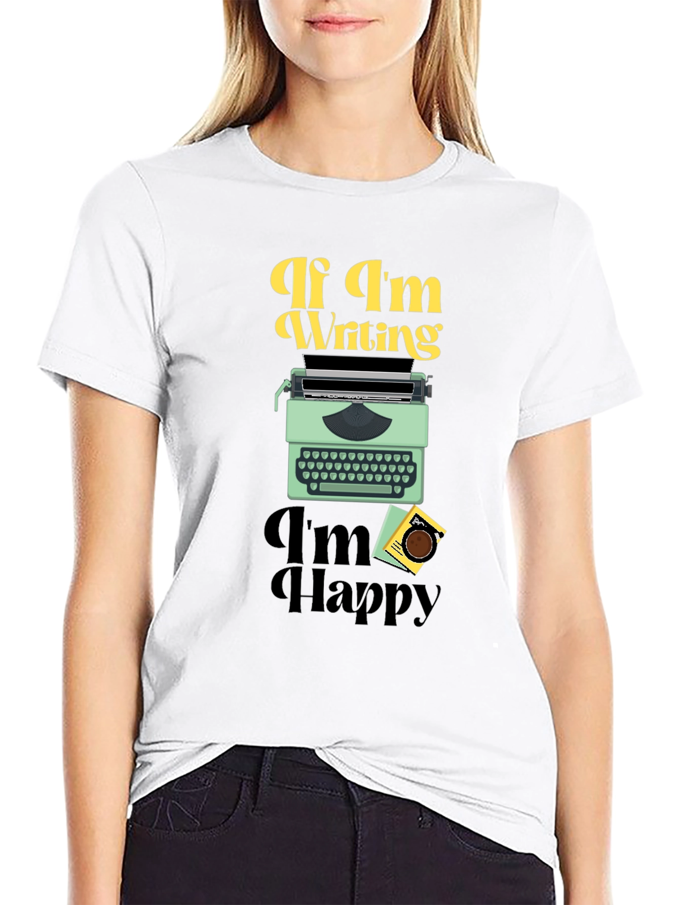 Writers Happy Place T-Shirt