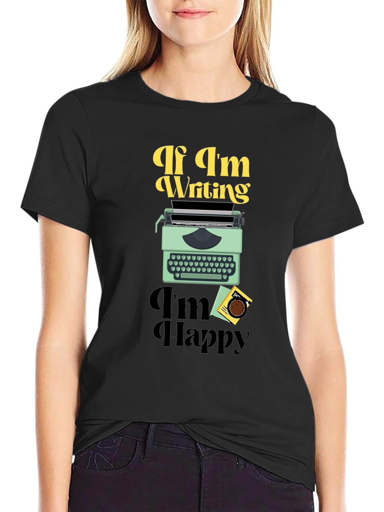 Writers Happy Place T-Shirt